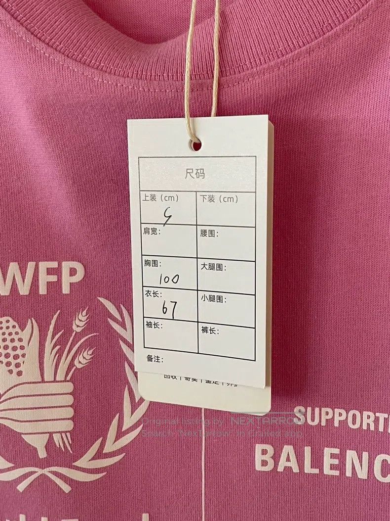Balenciaga Balenciaga Pink wp series short-sleeve size S Size US S / EU 44-46 / 1 - 9 Thumbnail