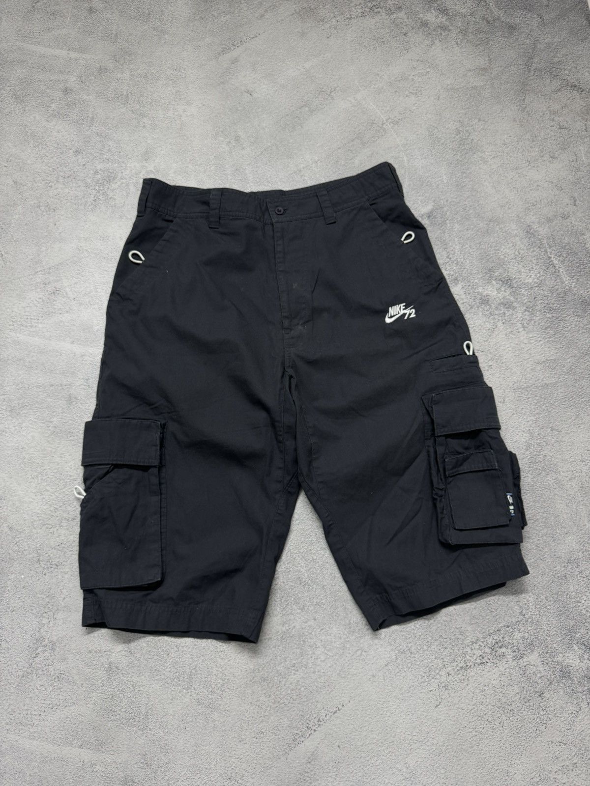 Vintage Y2k Nike Cargo Swoosh Shorts