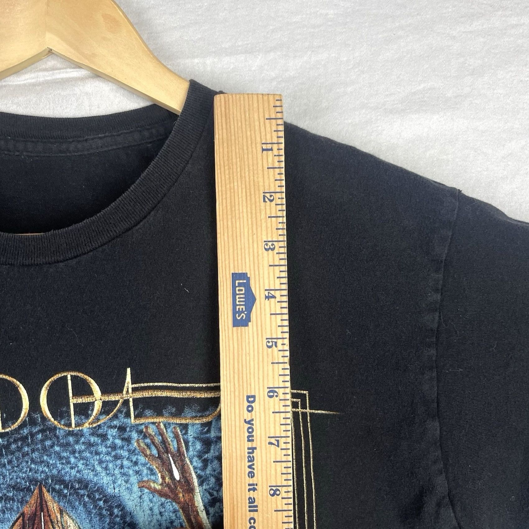 Vintage Tool Band Shirt Mens Small Black Fear Inoculum Los Angeles Concert 2019 Tour Tee Size US S / EU 44-46 / 1 - 7 Thumbnail