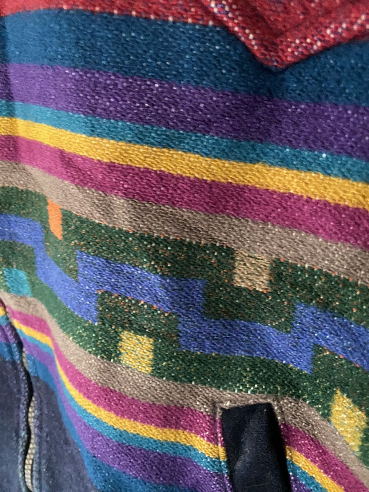 Pendleton 1980s Native Jacquard Bomber Navajo Jacket wool Size US L / EU 52-54 / 3 - 8 Thumbnail