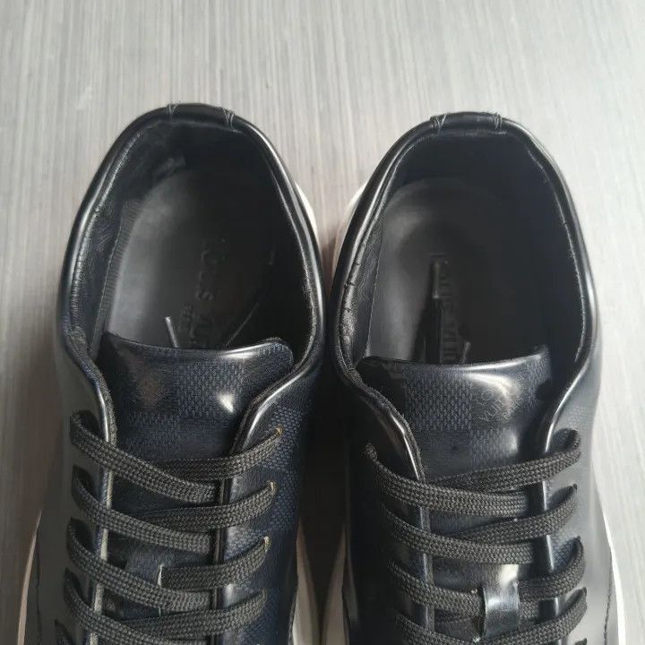 Louis Vuitton Louis Vuitton Stylish Black Sports Sneakers for Men -2508 Size US 6.5 / EU 39-40 - 6 Thumbnail