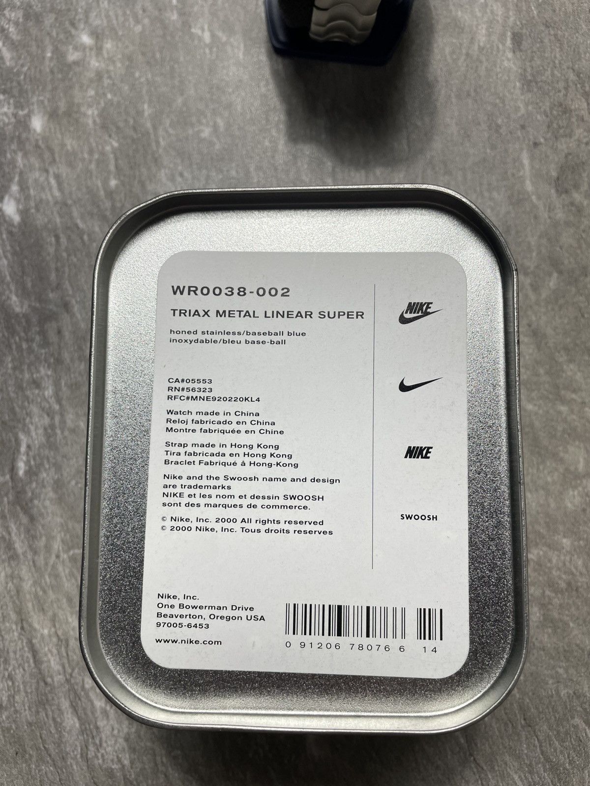 Nike Nike Triax 2001 Liner Digital Metal Watch Steel Y2k RARE Size ONE SIZE - 8 Thumbnail