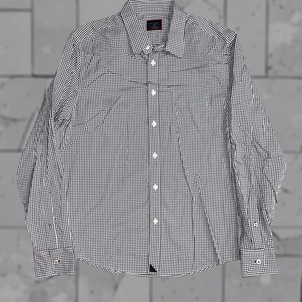 UNTUCKit UNTUCKit Plaid Button-Up Shirt Mens L Long Sleeve Multicolor Size US L / EU 52-54 / 3 - 1 Thumbnail