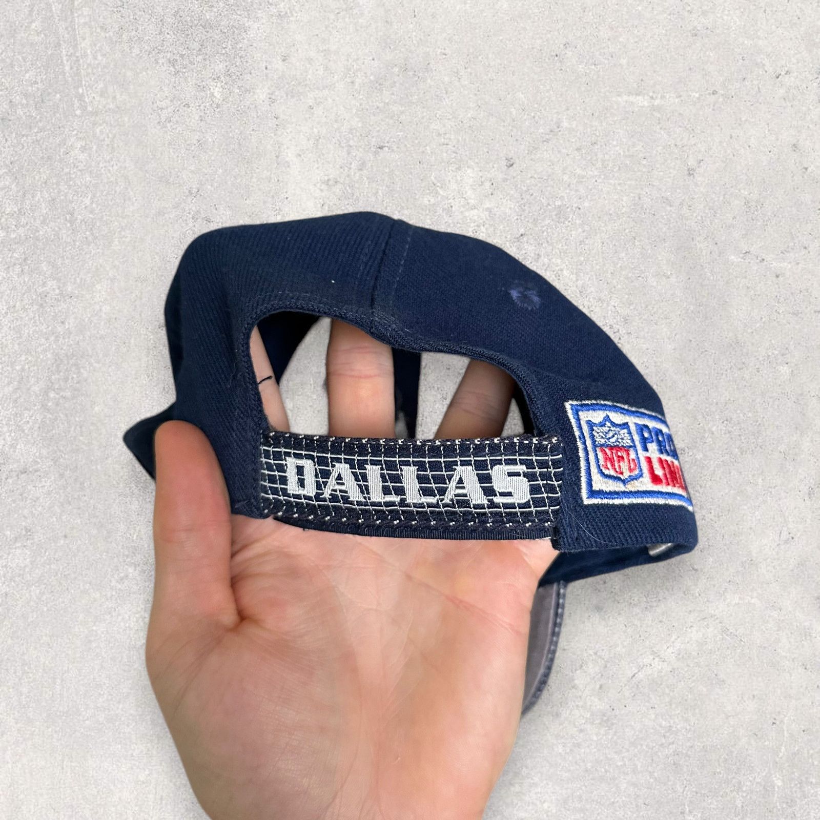Logo Athletic Vintage 90s Dallas Cowboys Hat OSFA Strapback Adjustable Size ONE SIZE - 7 Thumbnail