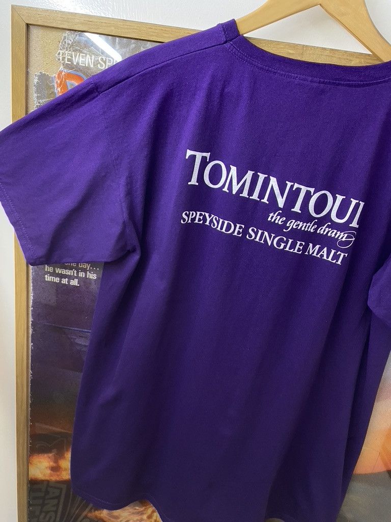 Vintage Official Tomintoul The Gentle Dram Whisky Promo Tee Size US L / EU 52-54 / 3 - 5 Thumbnail