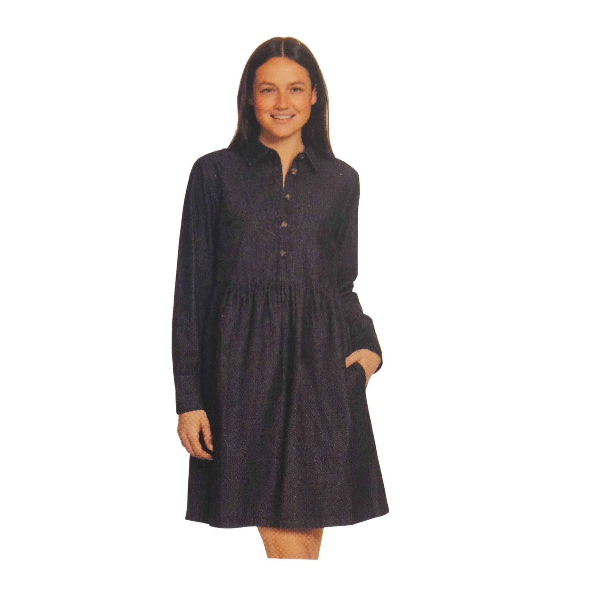 Nine West Nine West NWT Women’s Denim Shirt Dress Size L Long Sleeve P Size L / US 10 / IT 46 - 6 Thumbnail