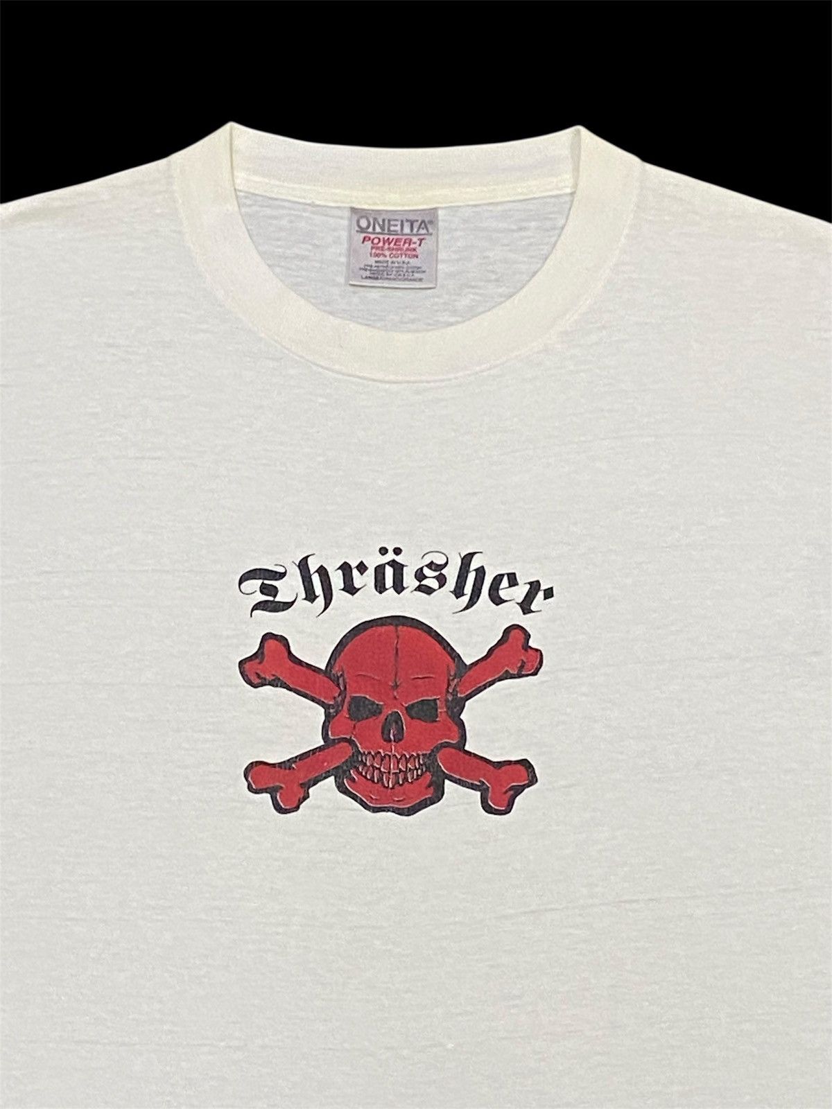 Thrasher × Vintage Vintage Thrasher Skull 1993 Skete Tee Size US L / EU 52-54 / 3 - 5 Thumbnail