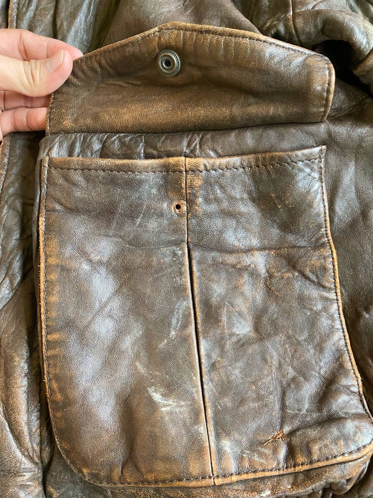 Japanese Brand × Vintage VINTAGE HOUSTON JAPAN IS 674 MS FLIGHT JACKET Size US S / EU 44-46 / 1 - 4 Thumbnail