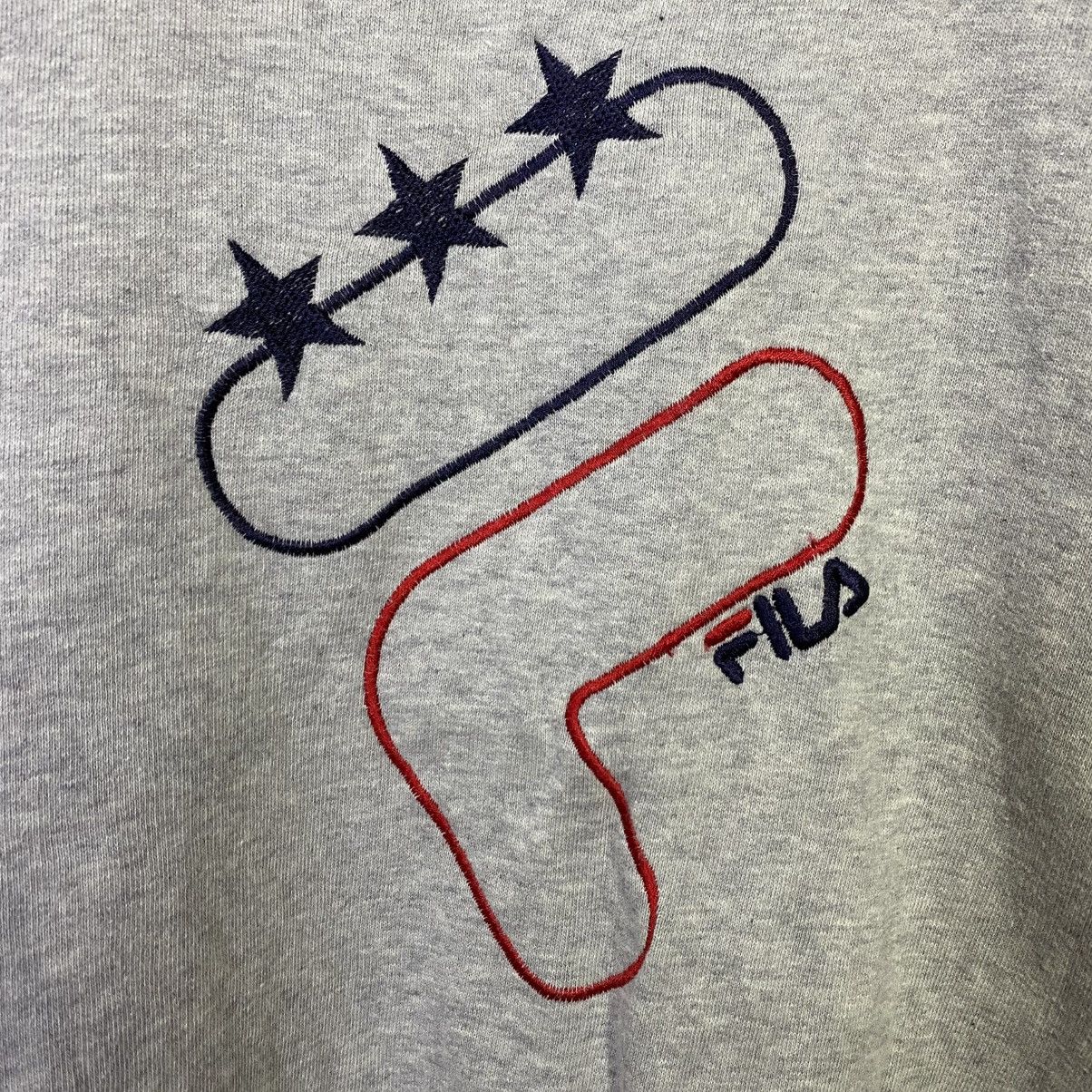 Fila Vintage FILA Embroidered Logo Sweatshirt Size US M / EU 48-50 / 2 - 3 Thumbnail