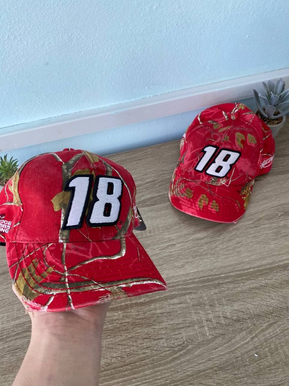 NASCAR × Realtree Realtree cap Nascar het camo style Y2k Kyle Busch 18 Size ONE SIZE - 1 Thumbnail