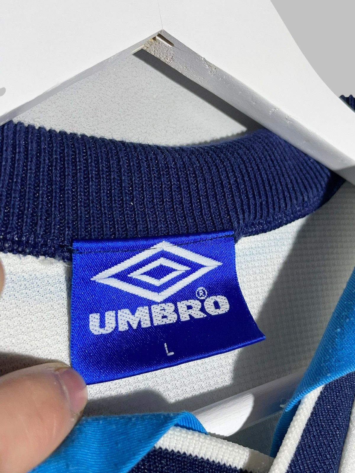 Umbro × Vintage National Team England Umbro 1996 Home Vintage Football Shirt Size US L / EU 52-54 / 3 - 7 Thumbnail