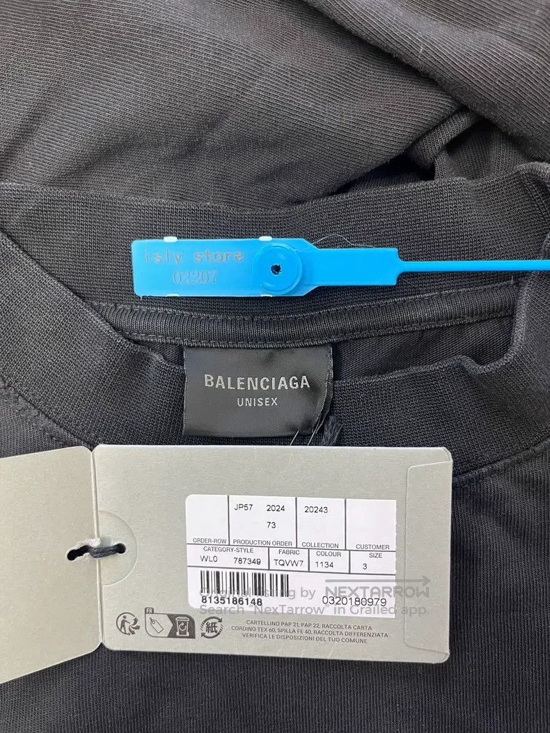 Balenciaga Balenciaga Double Ring Flame Short Sleeve Size US L / EU 52-54 / 3 - 4 Thumbnail