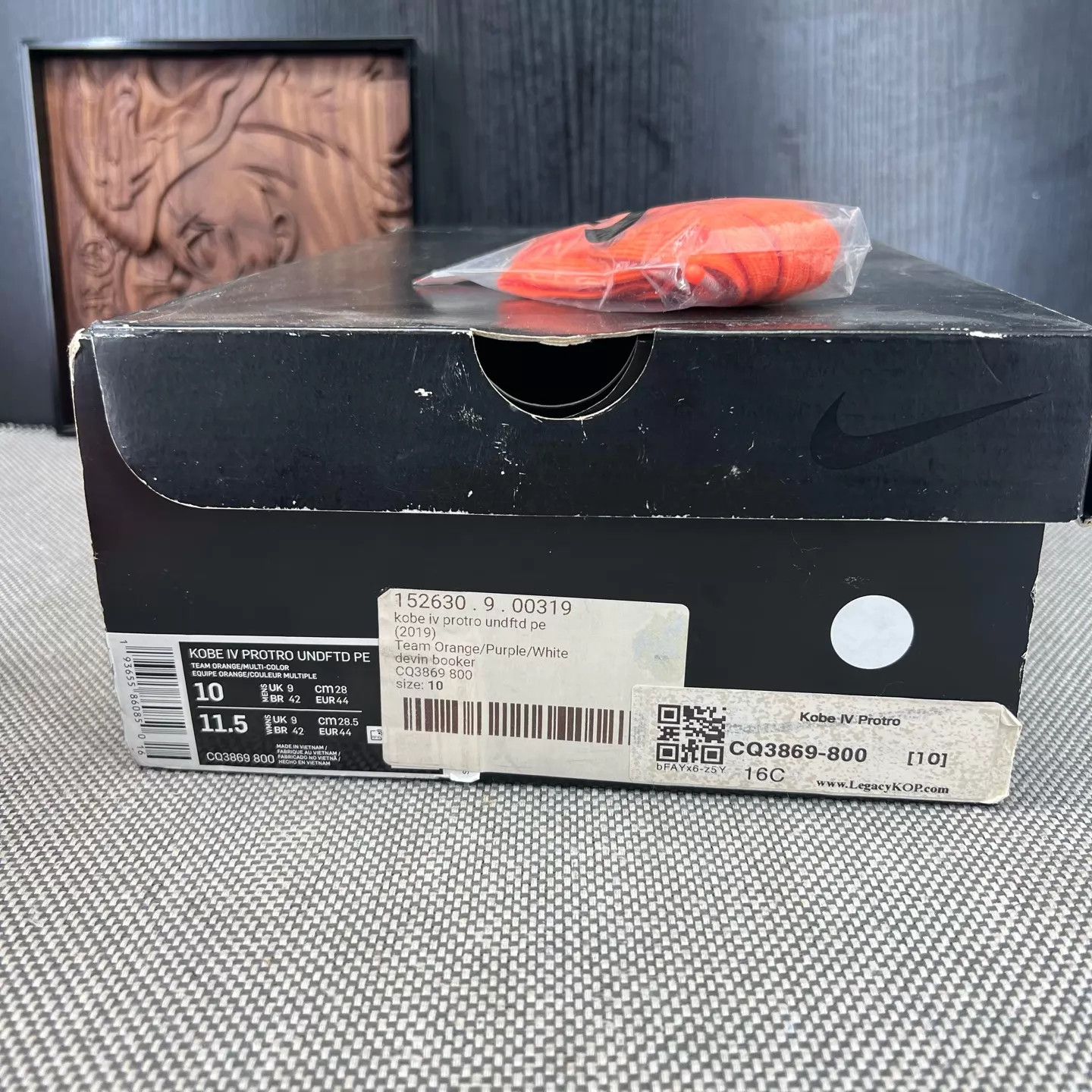 Nike zk4 Orange Sun Sneaker 44 Near Mint Size US 11 / EU 44 - 9 Thumbnail