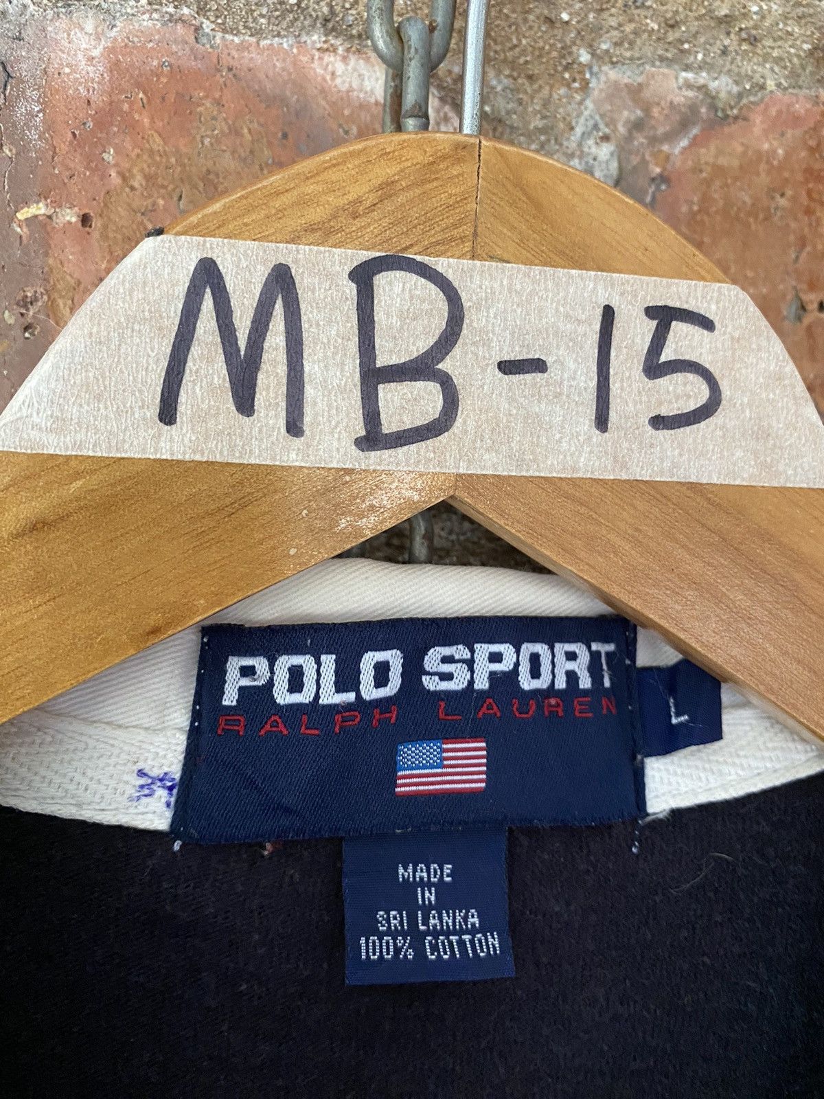 Polo Ralph Lauren 1990s Polo Sport embroidered logo rugby shirt Size US XL / EU 56 / 4 - 10 Thumbnail
