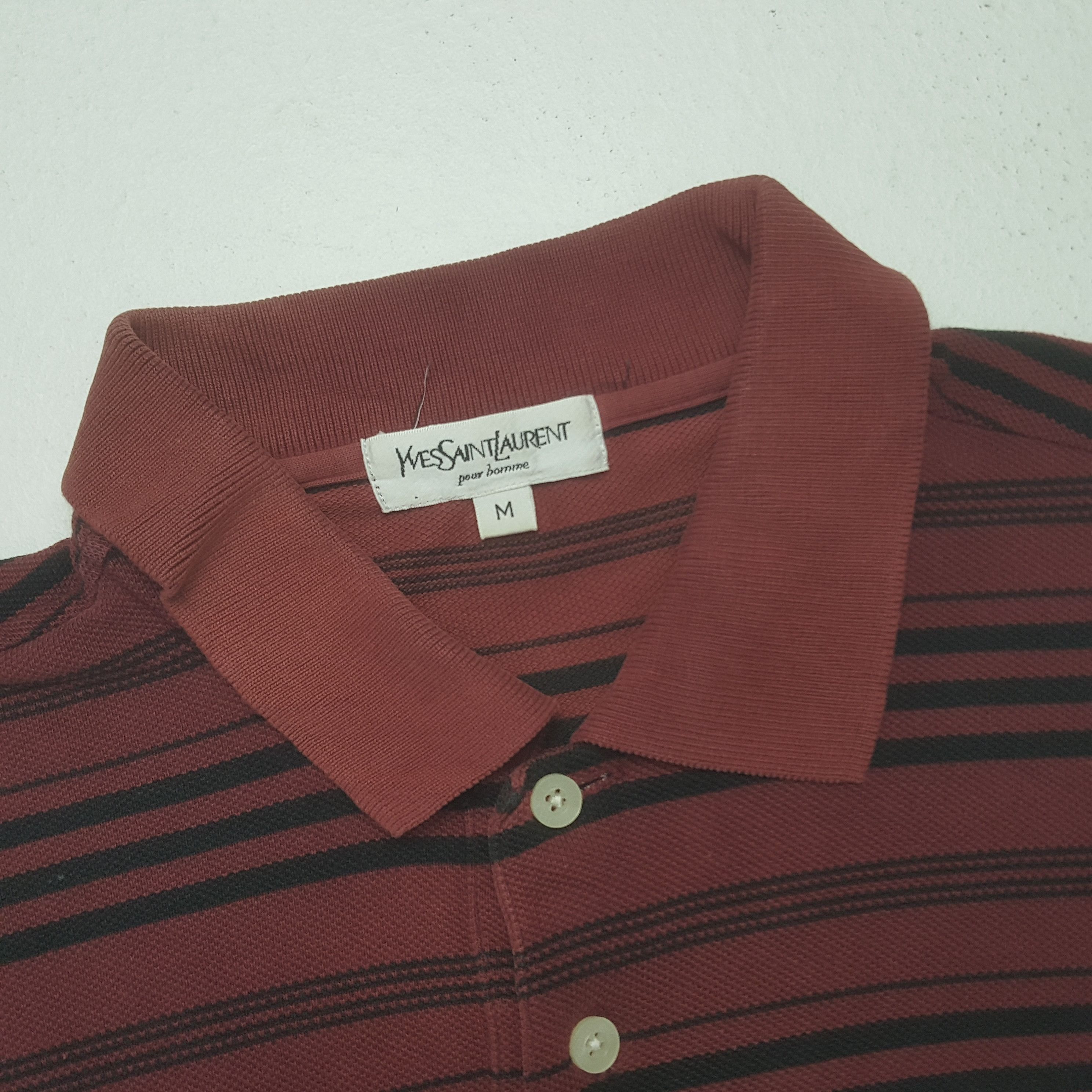 Yves Saint Laurent Vintage Yves Saint Laurent Designer Polo Shirt C319N65 Size US M / EU 48-50 / 2 - 4 Thumbnail