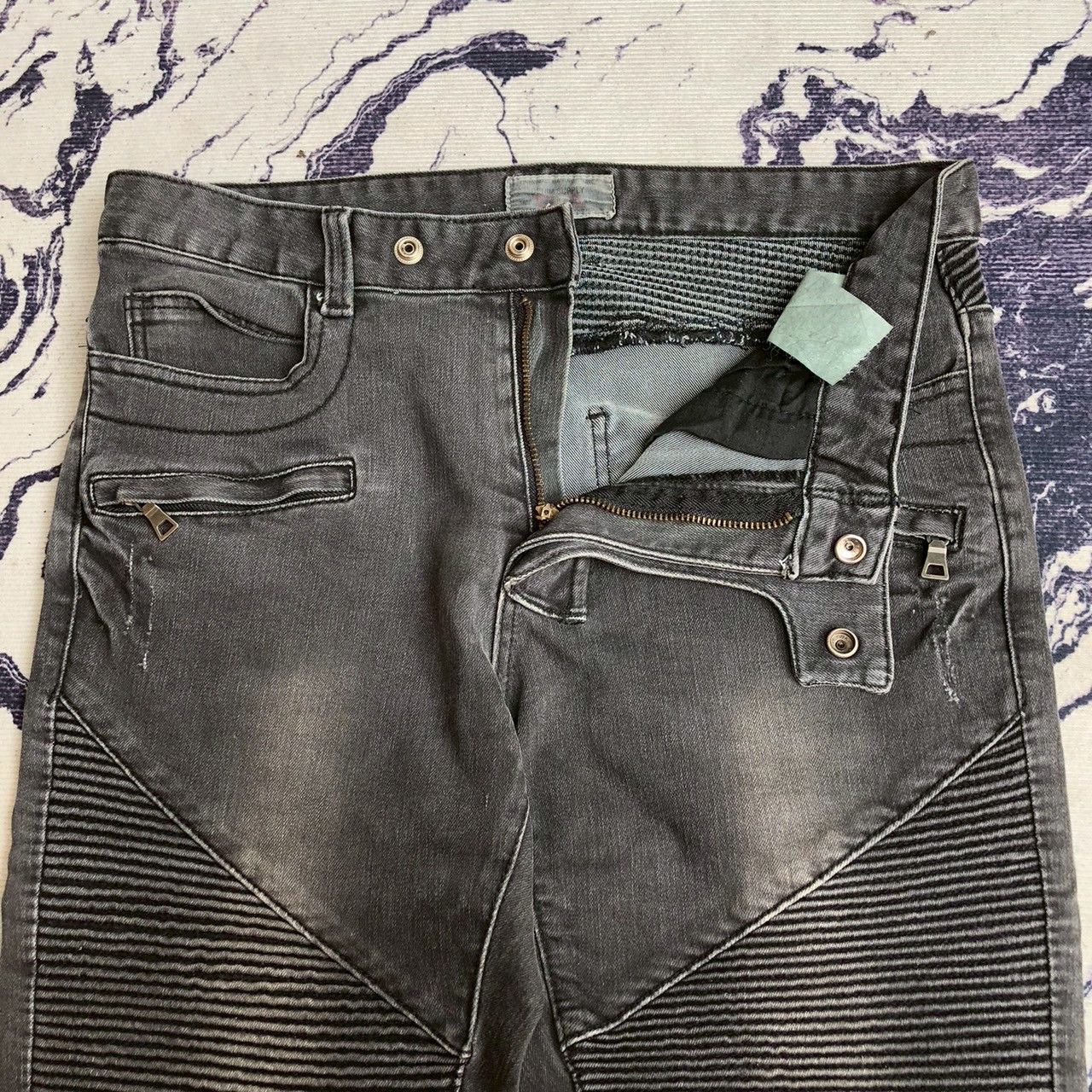 Denim & Supply Ralph Lauren Denim & Supply Ralph Lauren Biker Denim Jeans Size US 30 / EU 46 - 2 Thumbnail
