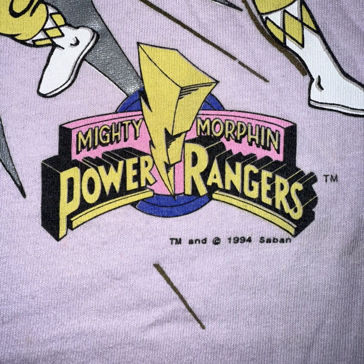 Japanese Brand Vintage 90s Power Rangers T-Shirt Size US XS / EU 42 / 0 - 3 Thumbnail
