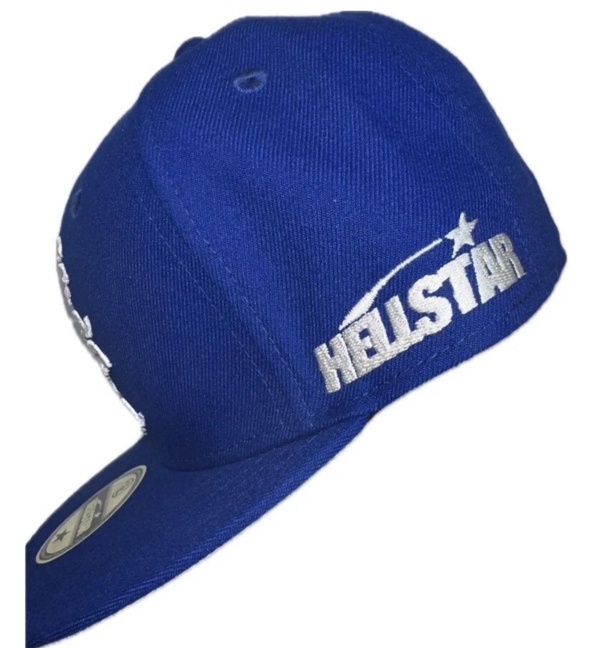 HELLSTAR Hellstar Fitted Baseball Cap Blue SIZE 7 Size ONE SIZE - 4 Thumbnail