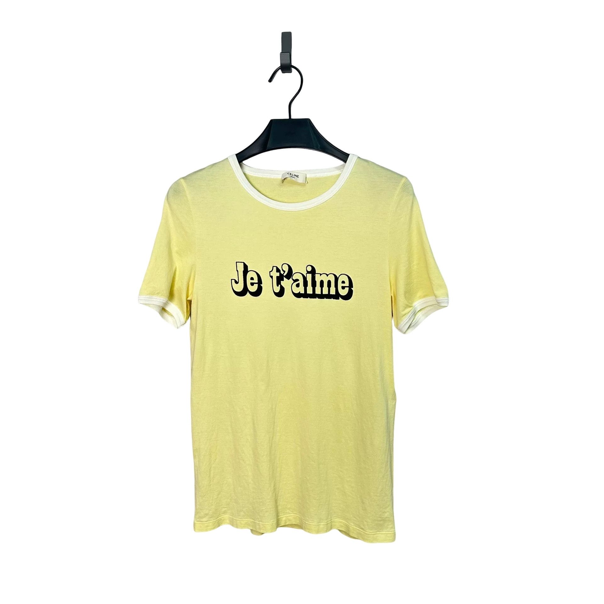 Celine Celine Je t'aime Print T-Shirt Size S Size S / US 4 / IT 40 - 1 Thumbnail