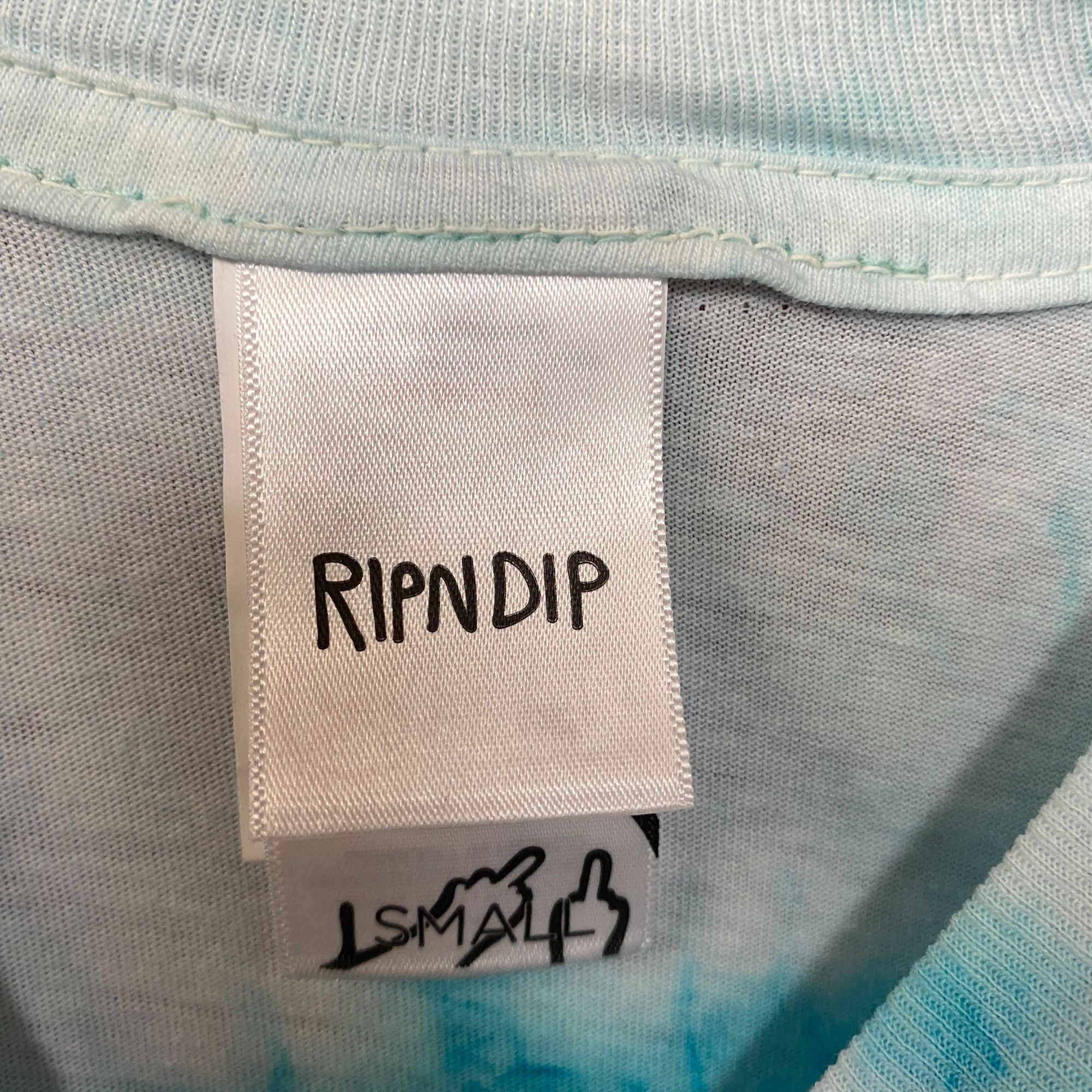 RIPNDIP RIPNDIP Wizard Graphic Print Spiral Tie Dye T-Shirt Small Size US S / EU 44-46 / 1 - 4 Thumbnail