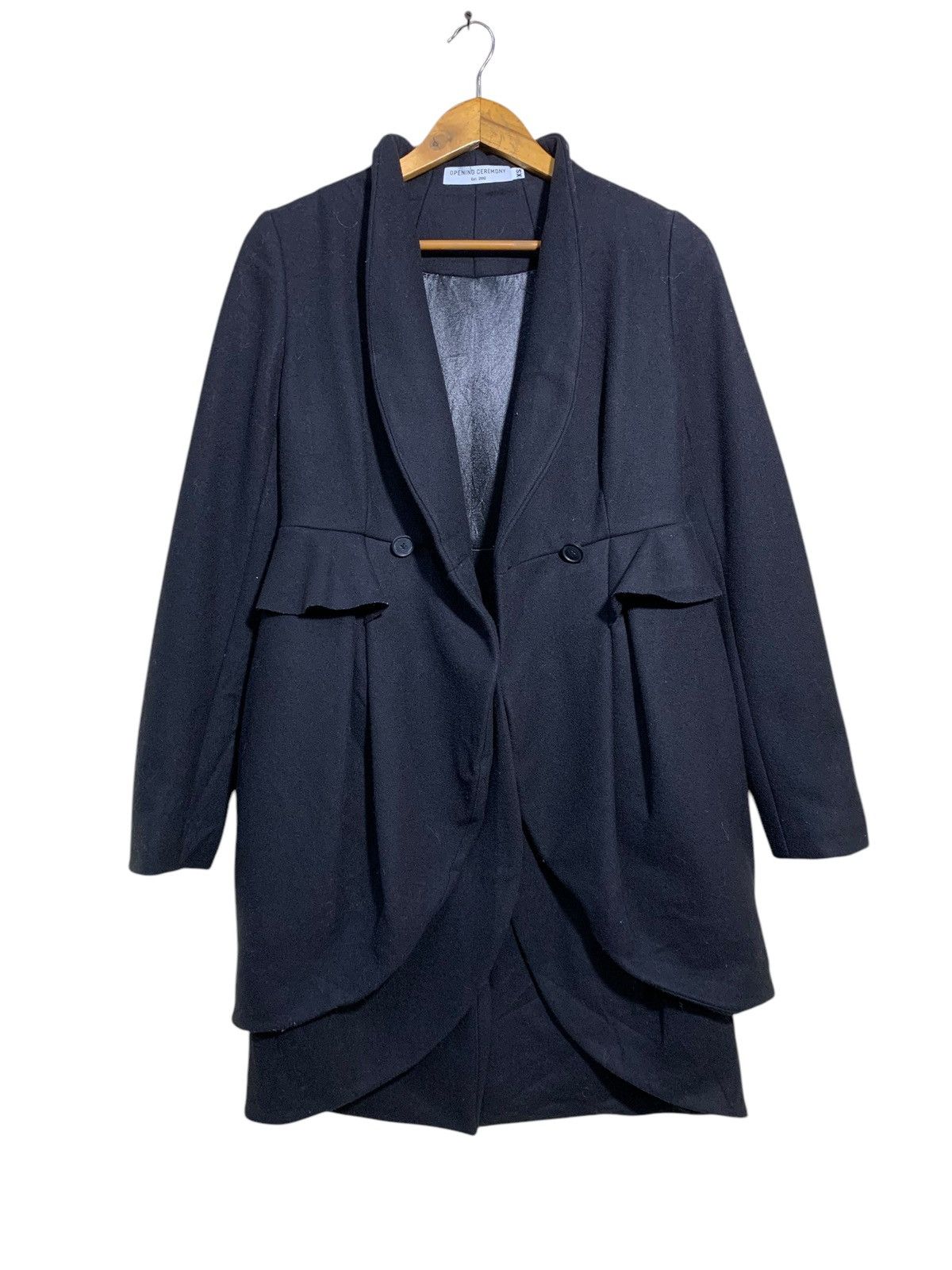 If Six Was Nine 🔥OPENING CEREMONY WOOL COATS DRESS Size XS / US 0-2 / IT 36-38 - 1 Thumbnail