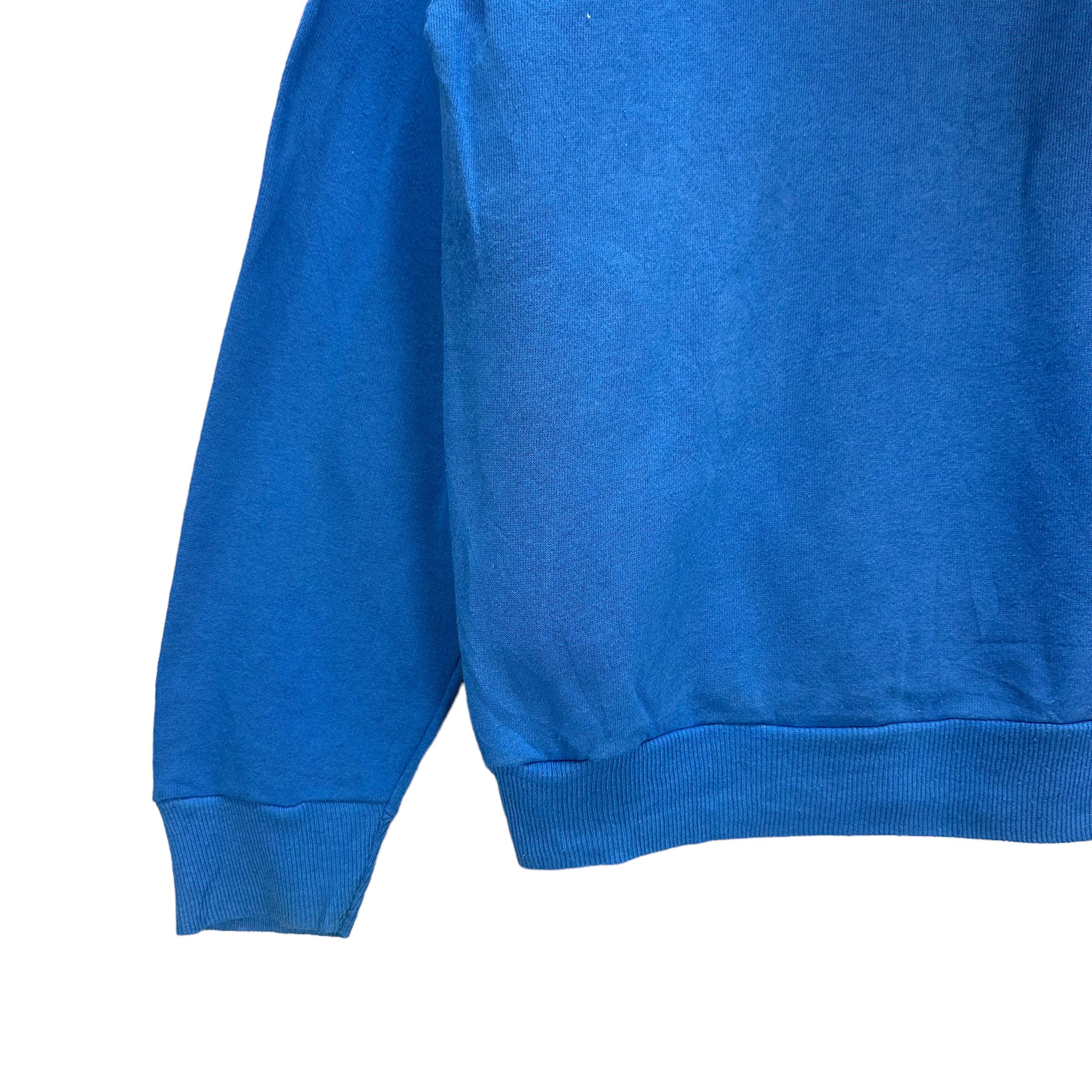 Adidas VINTAGE ADIDAS BIG LOGO PULLOVER HOODIES #7971-193 Size US M / EU 48-50 / 2 - 12 Thumbnail