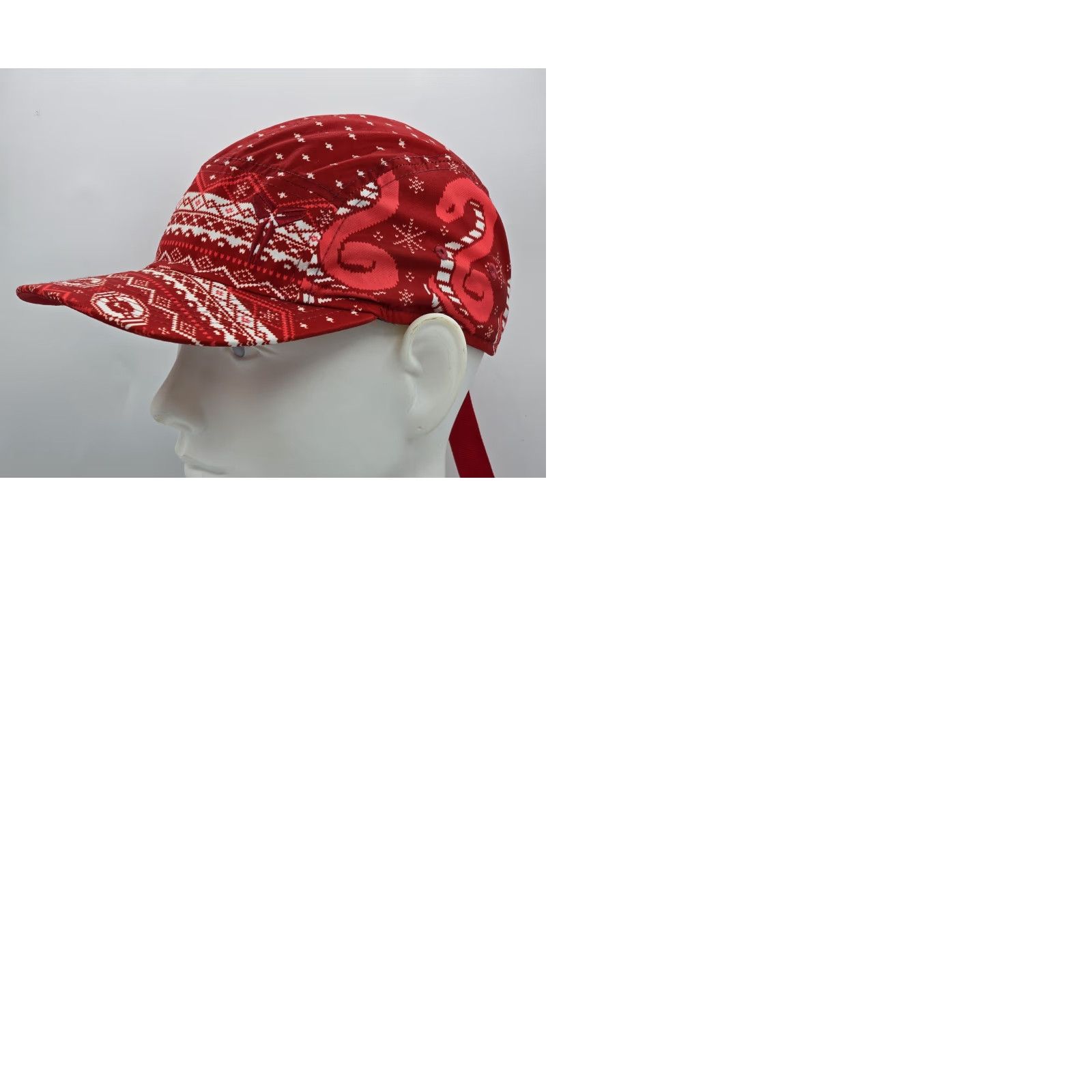 Nike Nike 5 Panel Cap Kobe IX 9 Christmas OSFM Unisex AW84 New Red Mamba Cap Size ONE SIZE - 12 Thumbnail