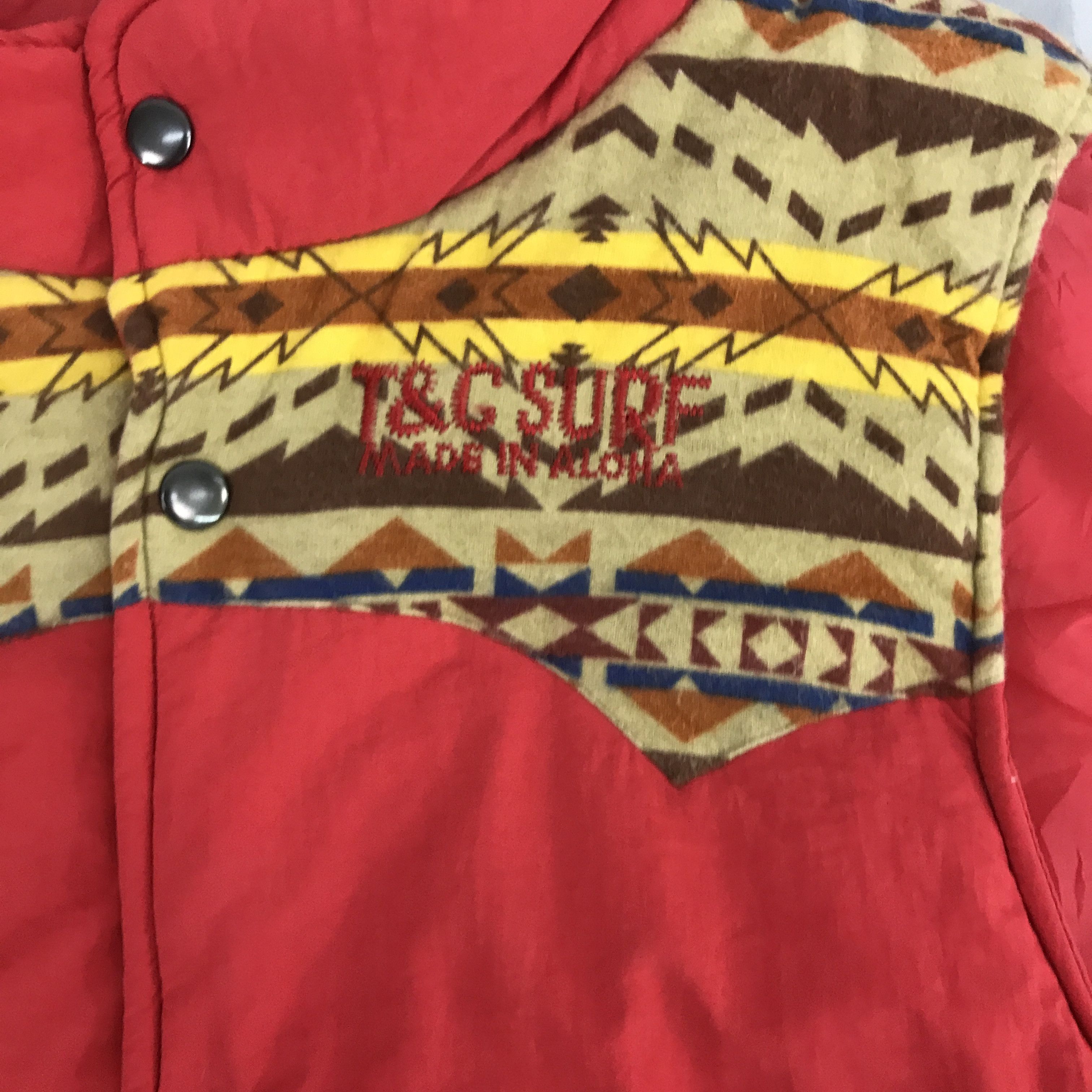 Japanese Brand × Vintage Vintage T&C Surf Design vest Size US L / EU 52-54 / 3 - 5 Thumbnail