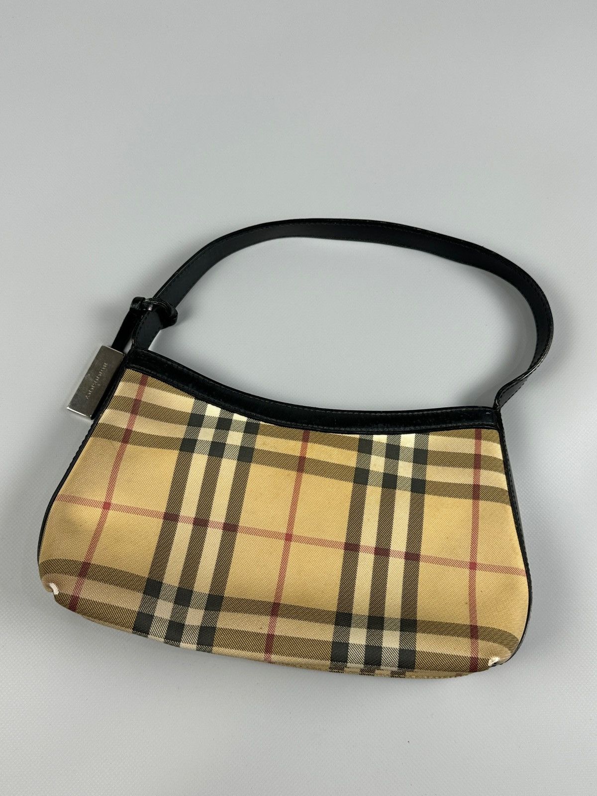 Burberry Vintage Burberry London Nova Check Baguette Shoulder Bag Size ONE SIZE - 1 Thumbnail
