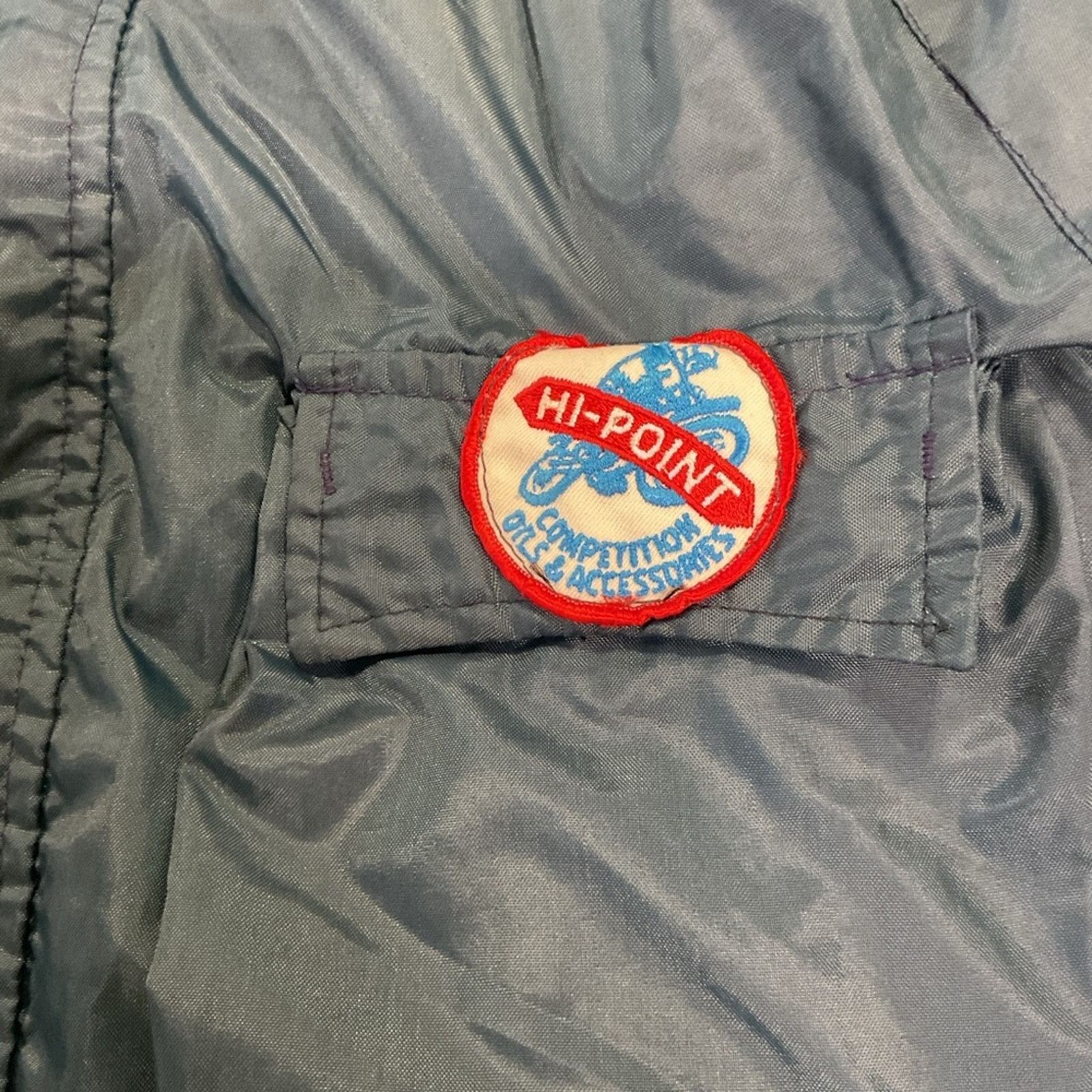 Vintage Vintage 90s Nylon Jacket with Patch Size US XL / EU 56 / 4 - 4 Thumbnail