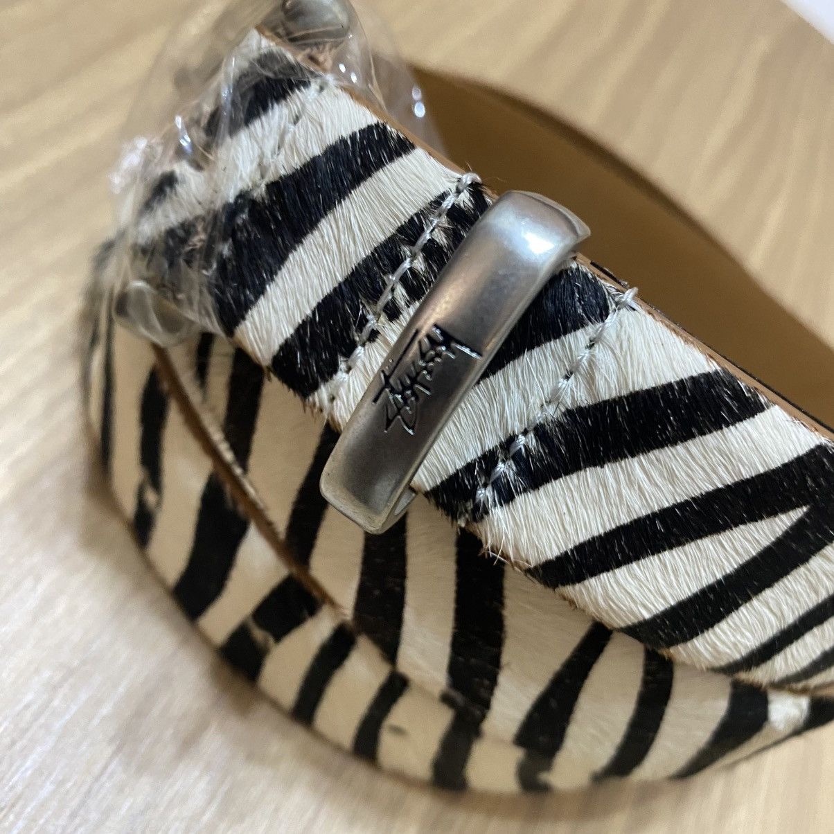 Stussy Stussy Hairy Belt "Zebra" Size ONE SIZE - 3 Thumbnail
