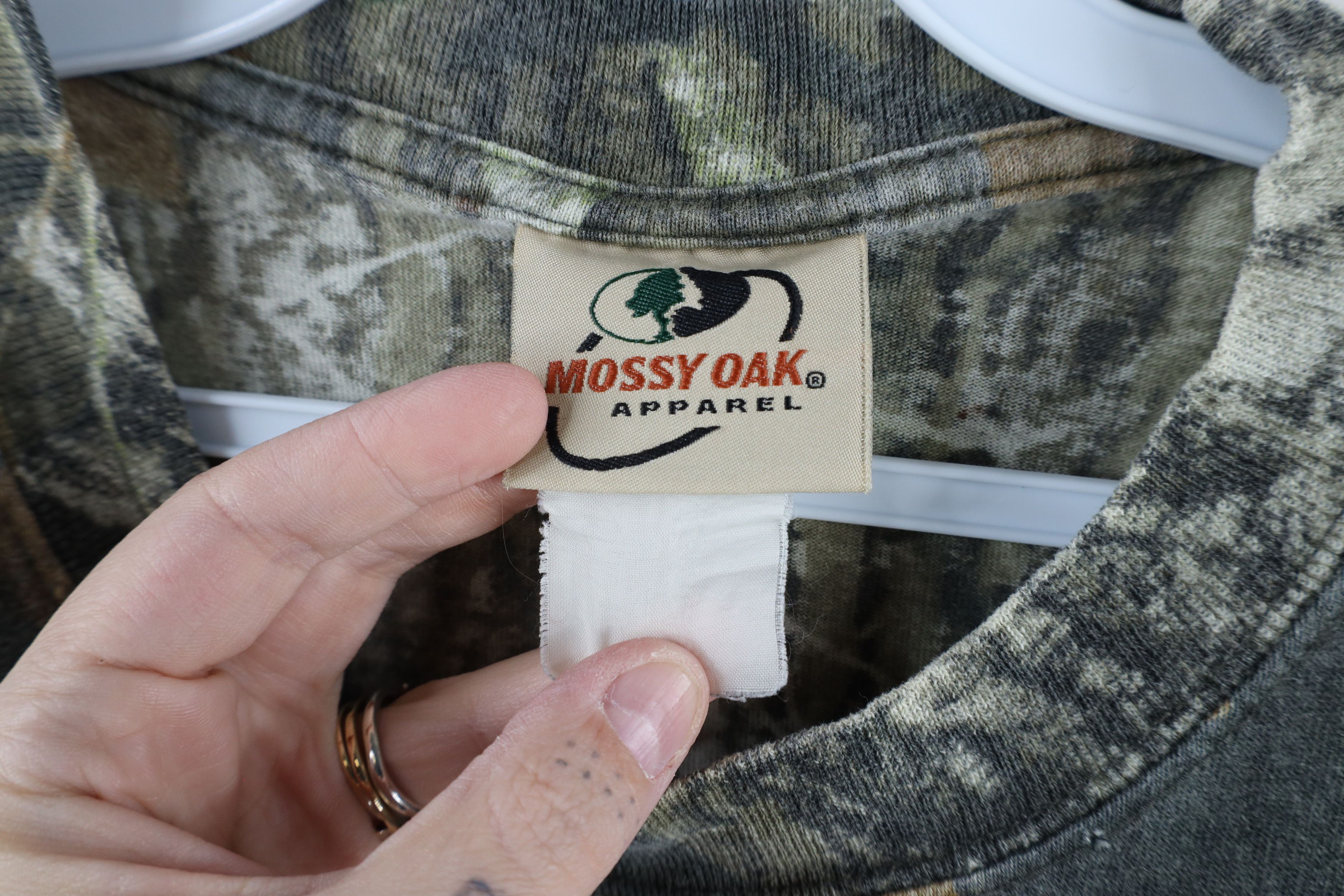 Vintage Vintage 90s Streetwear Oak Camouflage Long Sleeve T-Shirt Size US XXL / EU 58 / 5 - 7 Thumbnail