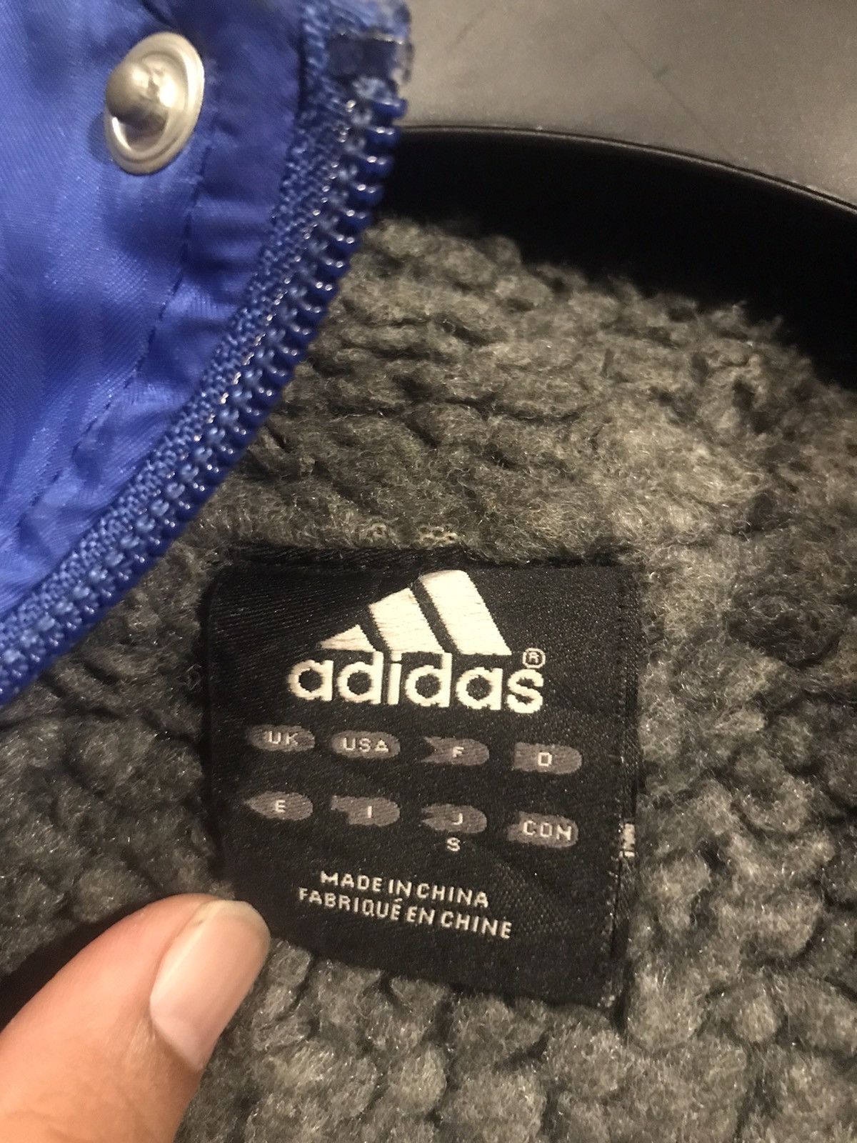 Adidas ADIDAS OVERCOAT BLUE TAPPED Size US XL / EU 56 / 4 - 7 Thumbnail