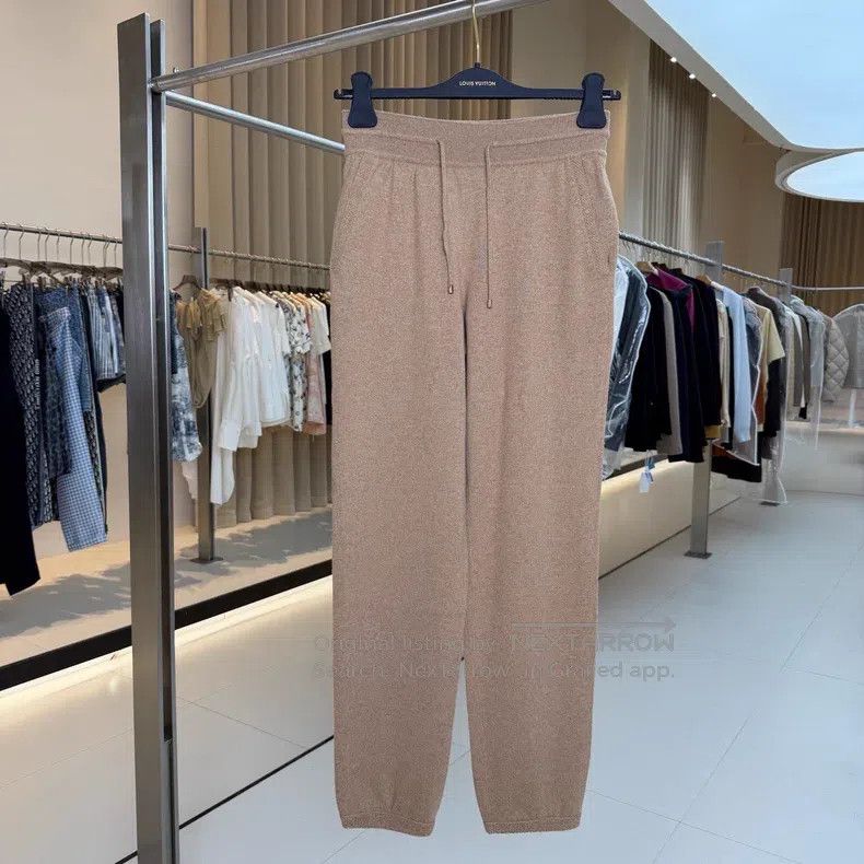 Loro Piana Loro Piana Camel Cashmere Silk Cuffed Pants Size 25" / US 0 / IT 36 - 1 Thumbnail