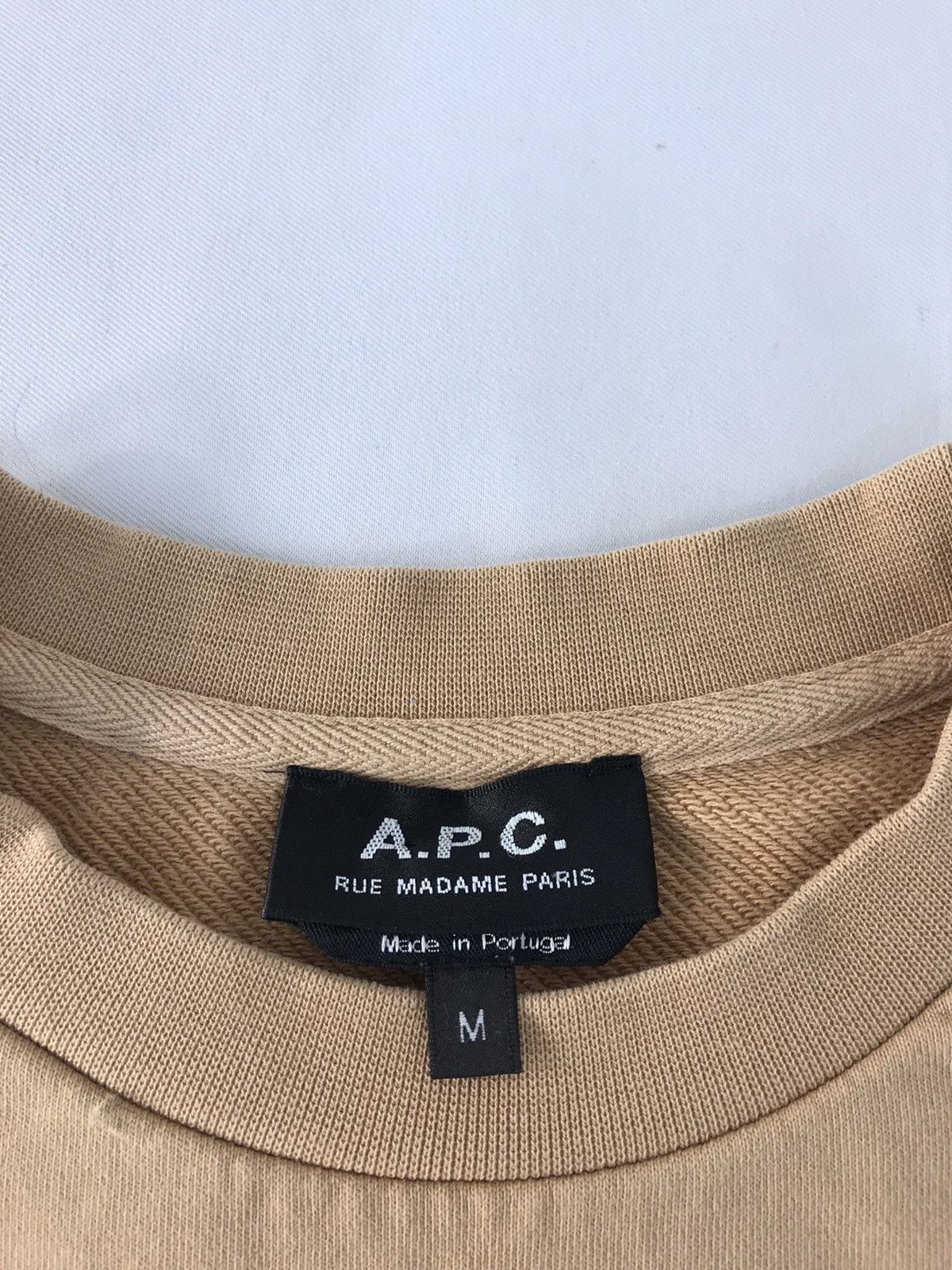A.P.C. APC Rue Madame Paris Plain Sweatshirt Crewneck Neck Size M / US 6-8 / IT 42-44 - 4 Thumbnail