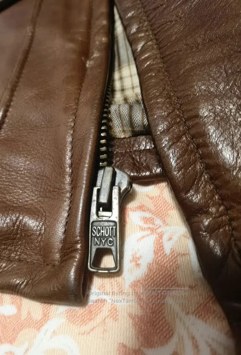 Schott Schott NYC563 Leather Jacket Size US S / EU 44-46 / 1 - 7 Thumbnail