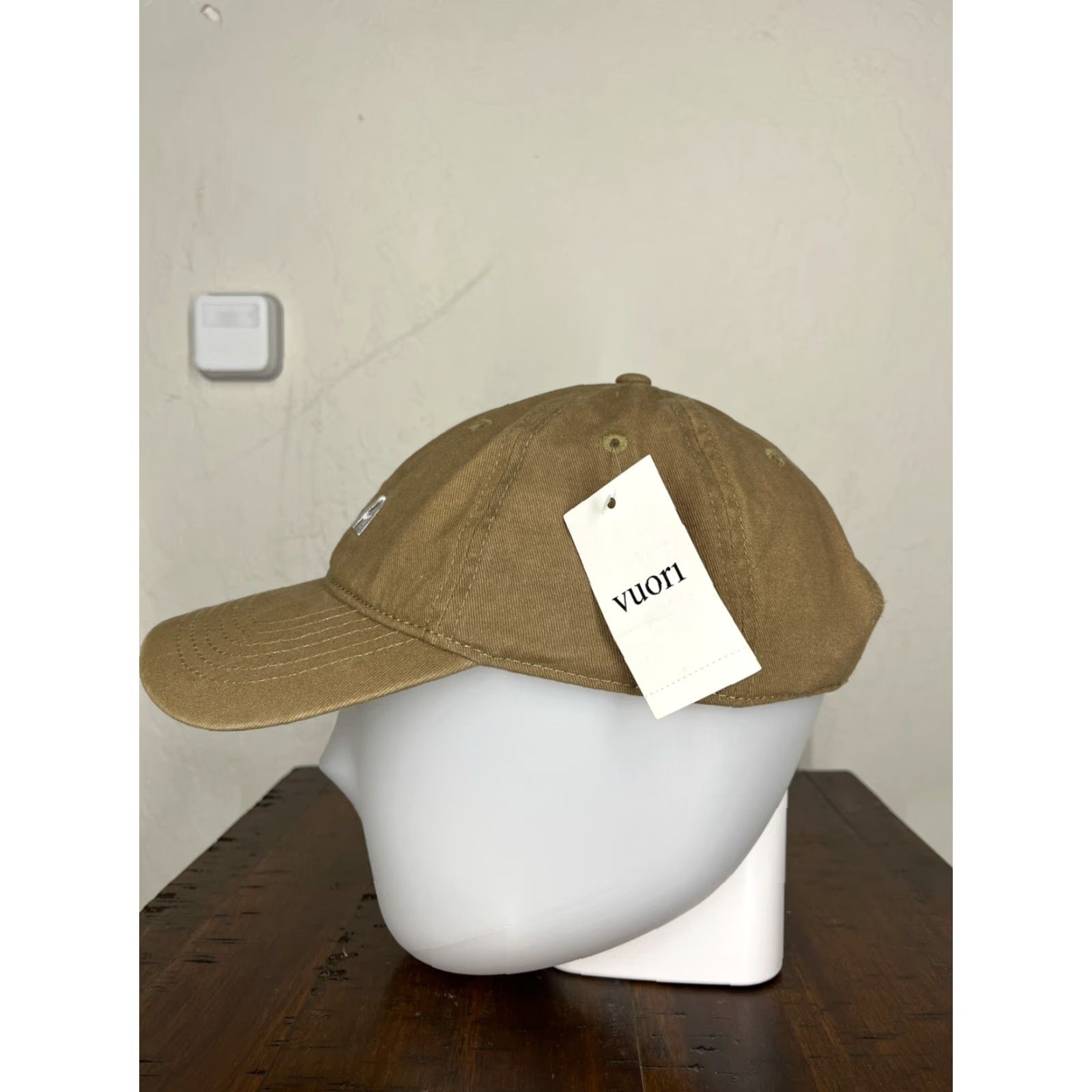 Vuori Vuori Hat Cap Strap Back Beige Camel Adult One Size Designer Adjustable B Size ONE SIZE - 3 Thumbnail
