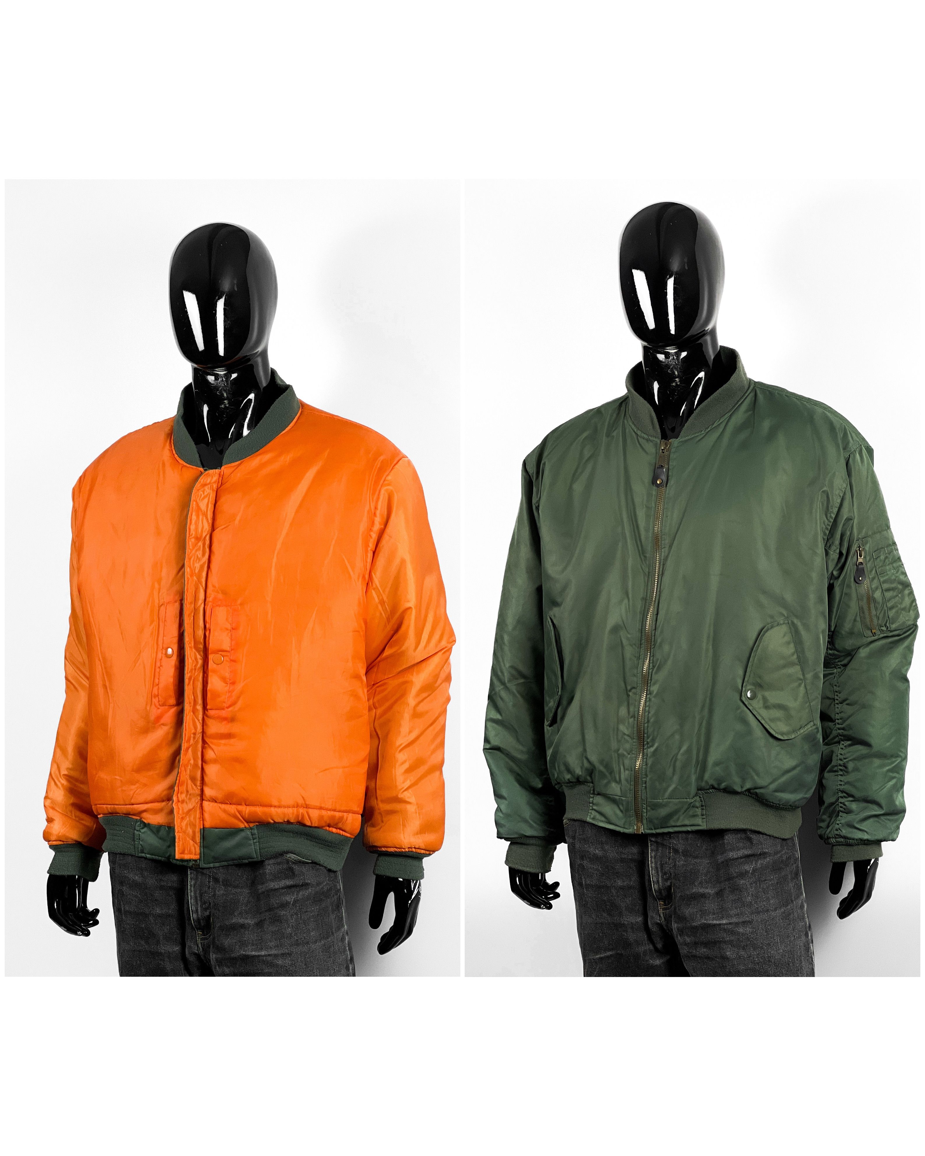 Aeronautica Militare USAF Flyer Intermediate MA-1 Men`s Vintage Jacket Size US XL / EU 56 / 4 - 1 Thumbnail