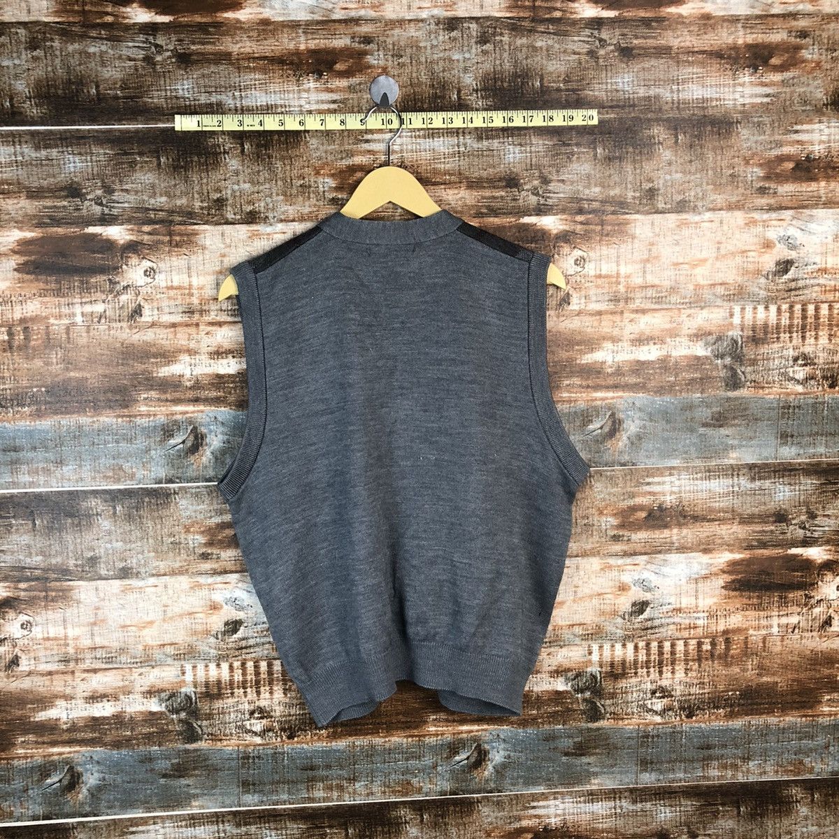 Lindbergh Grey Vest Knitwear #A967