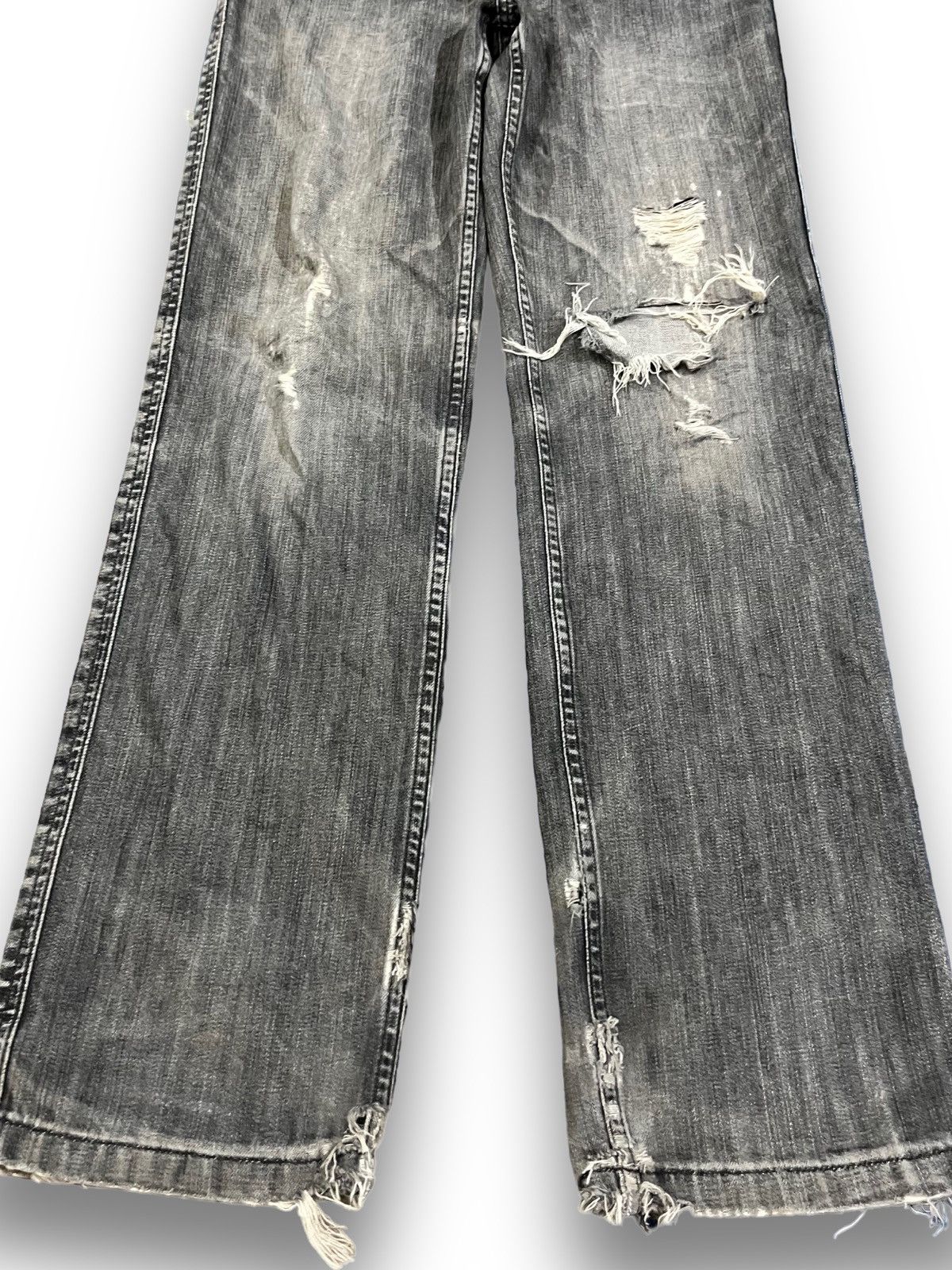 Levi's Vintage Levi’s 592 Distressed Denim Size US 31 - 3 Thumbnail