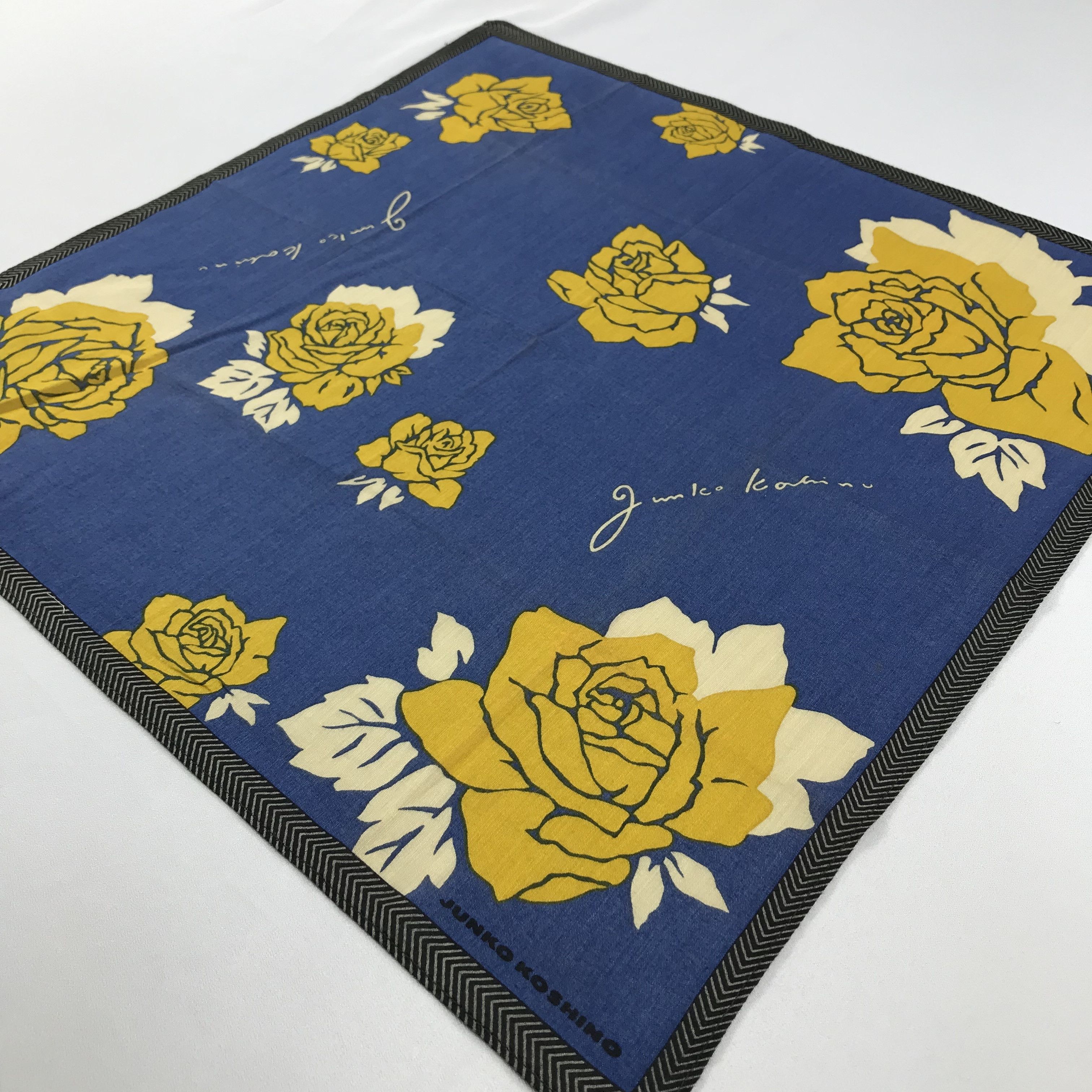 Mr. Junko × Vintage Junko Koshino Bandana / Handkerchief / Neckerchief - S1993 Size ONE SIZE - 2 Thumbnail