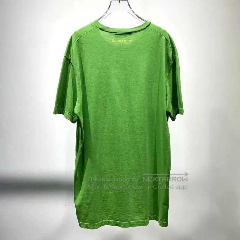 Dsquared2 DSQUARED2 Green Cotton Men's T-Shirt . Size US XL / EU 56 / 4 - 2 Thumbnail