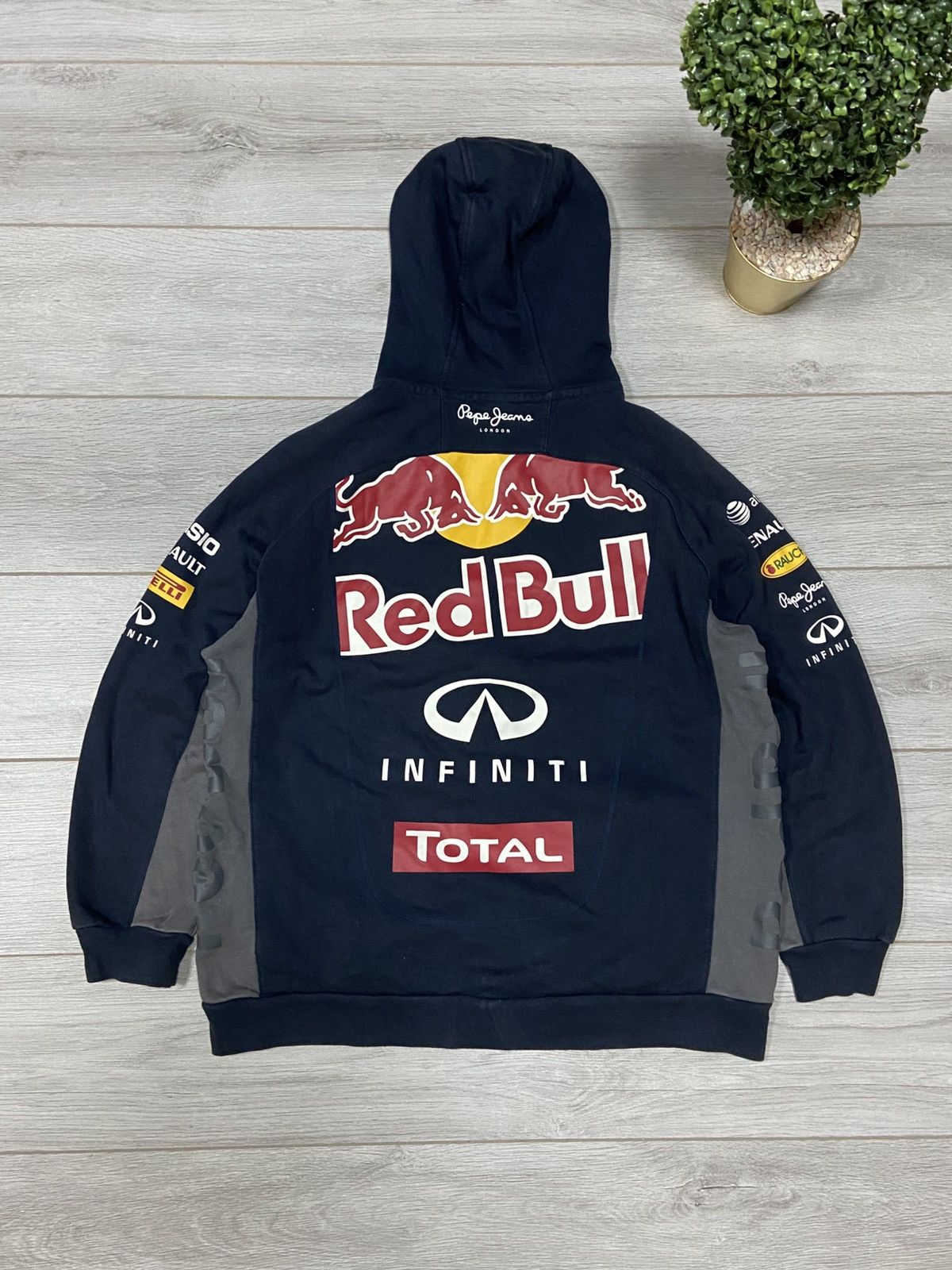 Red Bull Red Bull Infinity Pepe jeans vintage big logo zip Size US XXL / EU 58 / 5 - 1 Thumbnail