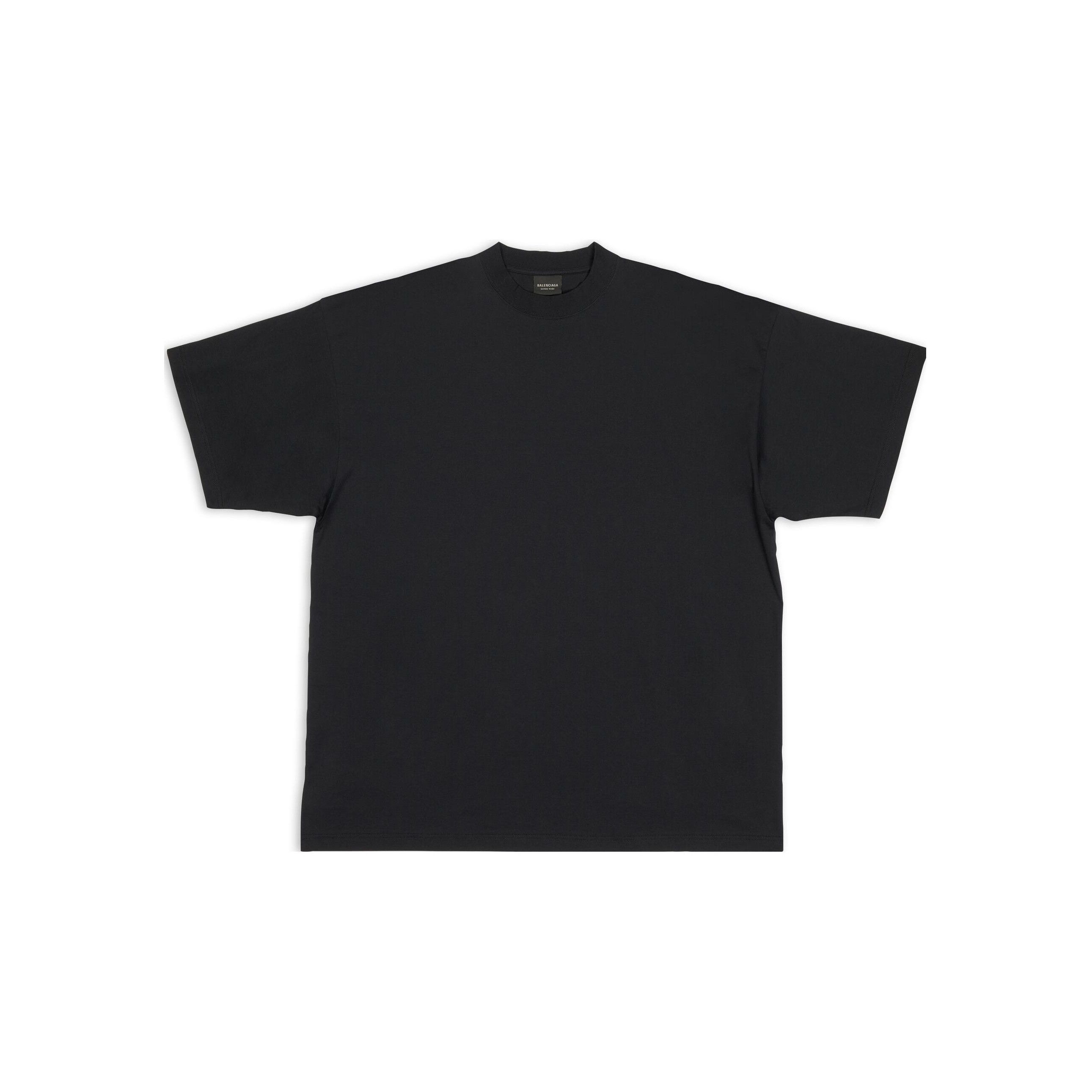 Balenciaga Balenciaga Plain Crewneck T-Shirt Size L Size US L / EU 52-54 / 3 - 1 Thumbnail