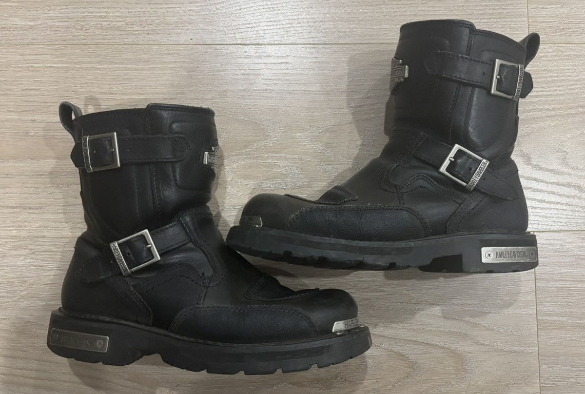 Harley Davidson HARLEY DAVIDSON PLATFORM ENGINEER BOOTS Size US 9 / EU 42 - 1 Thumbnail