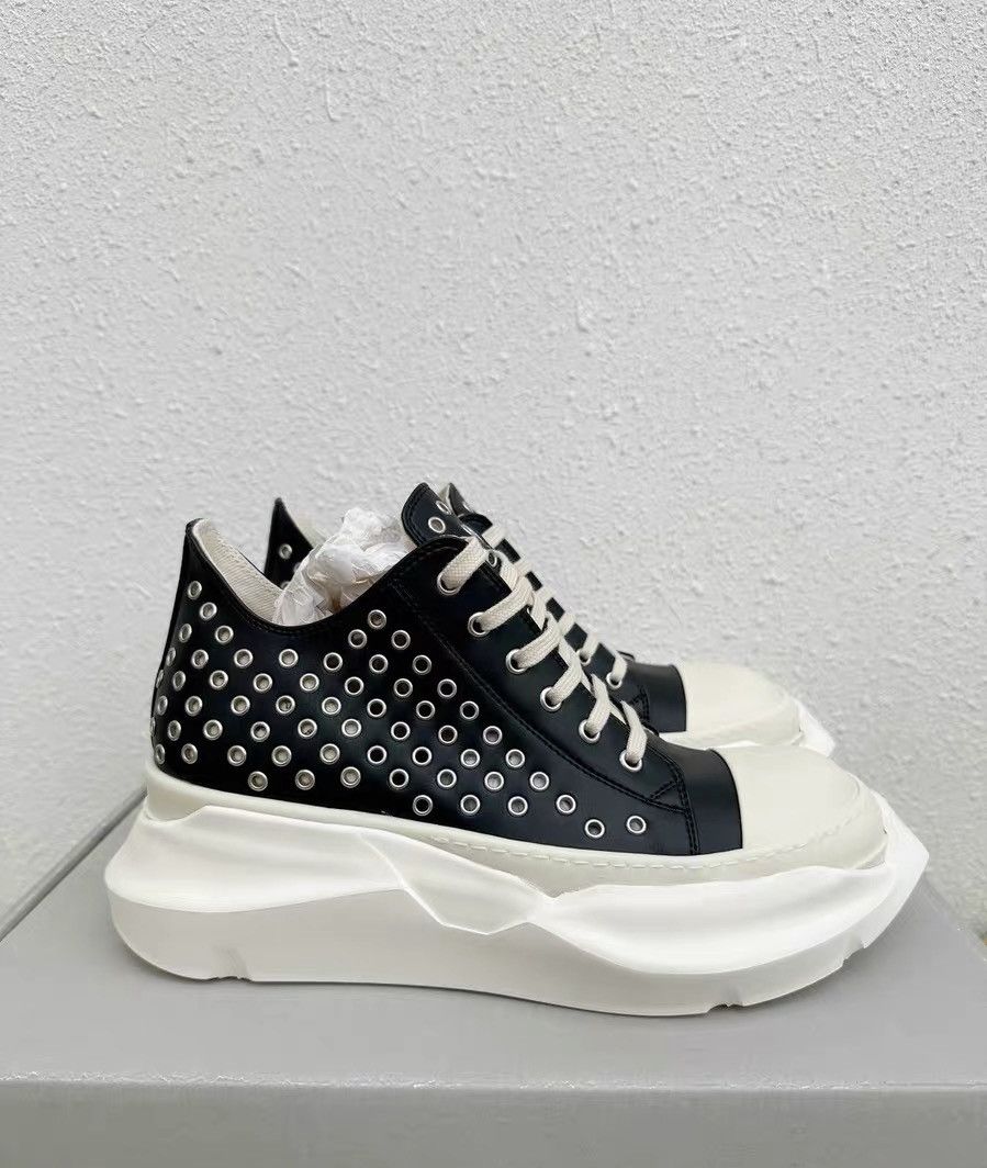 Rick Owens Rick Owens Tractor Turbodark Chuck, Bullet Hole Leather Size US 8 / EU 41 - 3 Thumbnail