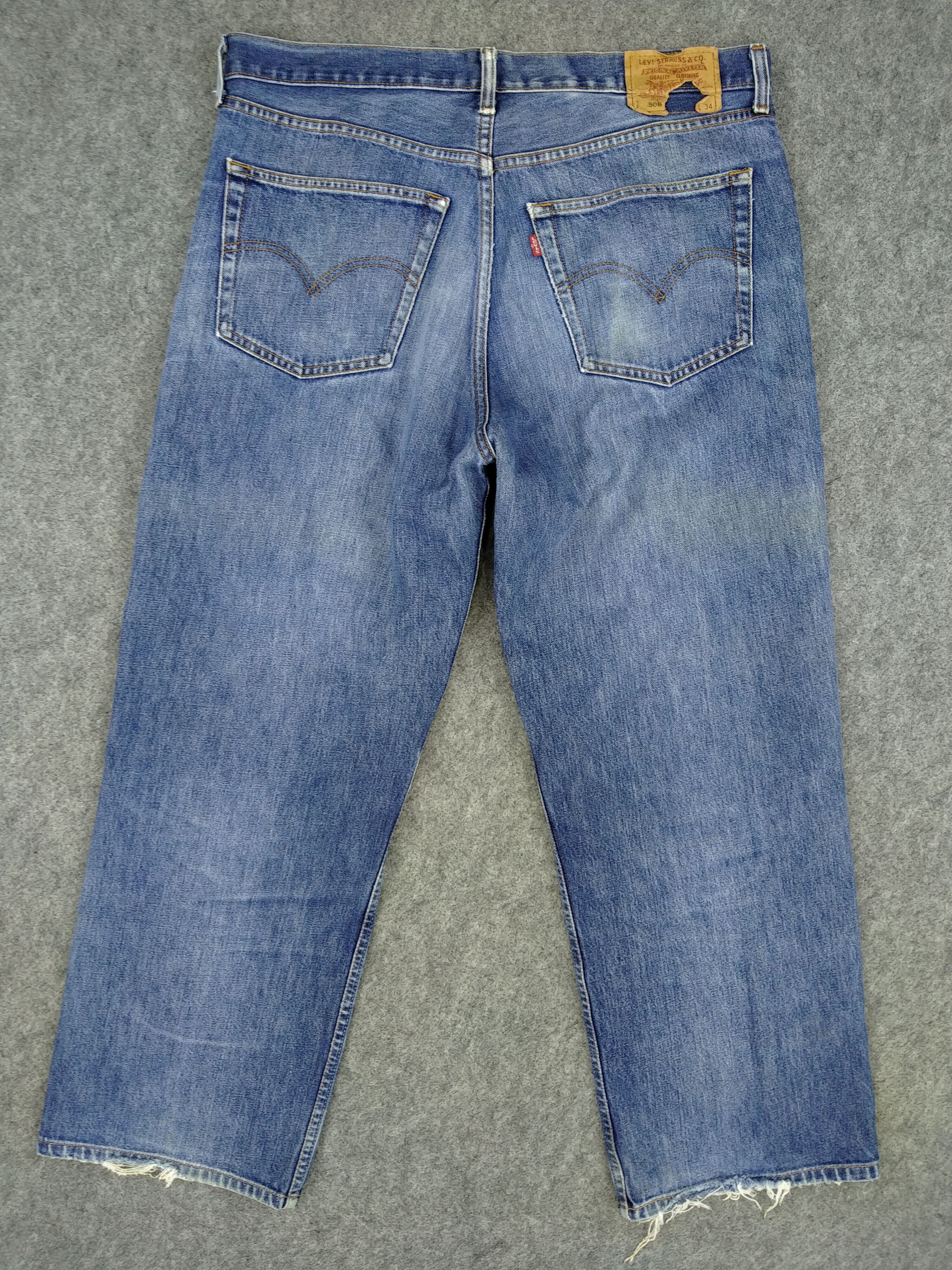 Levi's Faded Blue Vintage Levi's 508 Jeans 38x27.5 Denim -JN1066 Size US 38 / EU 54 - 2 Thumbnail