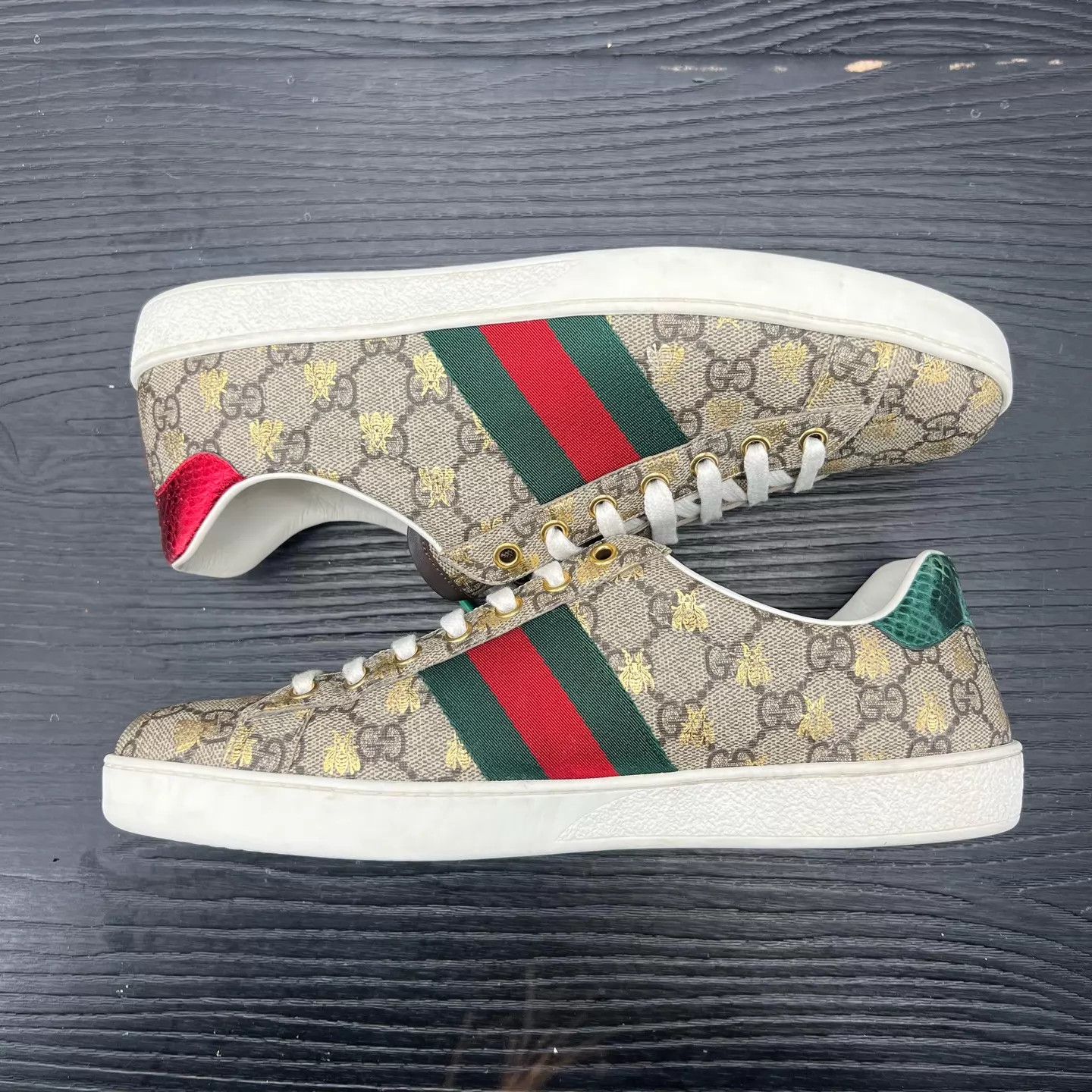 Gucci Gucci Ace Brown All-Over Print UK8 like new Size US 9 / EU 42 - 3 Thumbnail