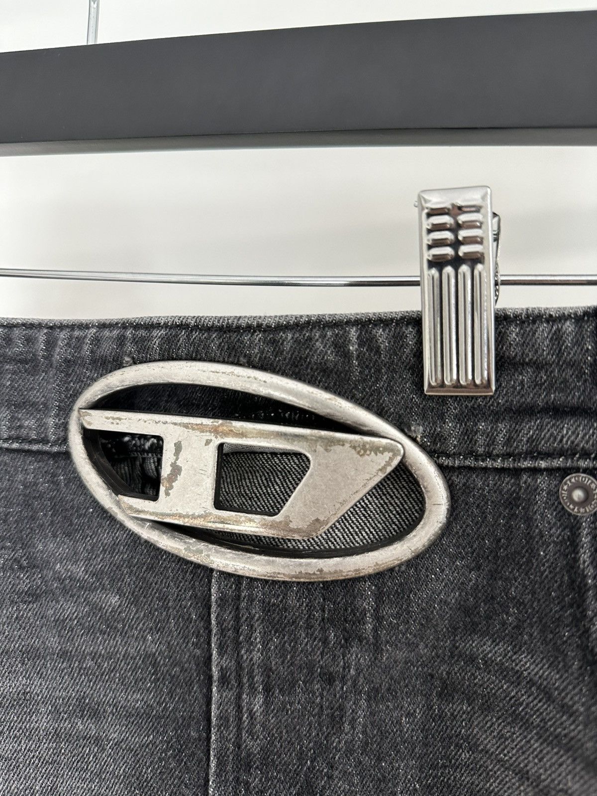 Diesel Diesel Emblemed Mini Skirt Size 28" / US 6 / IT 42 - 6 Thumbnail