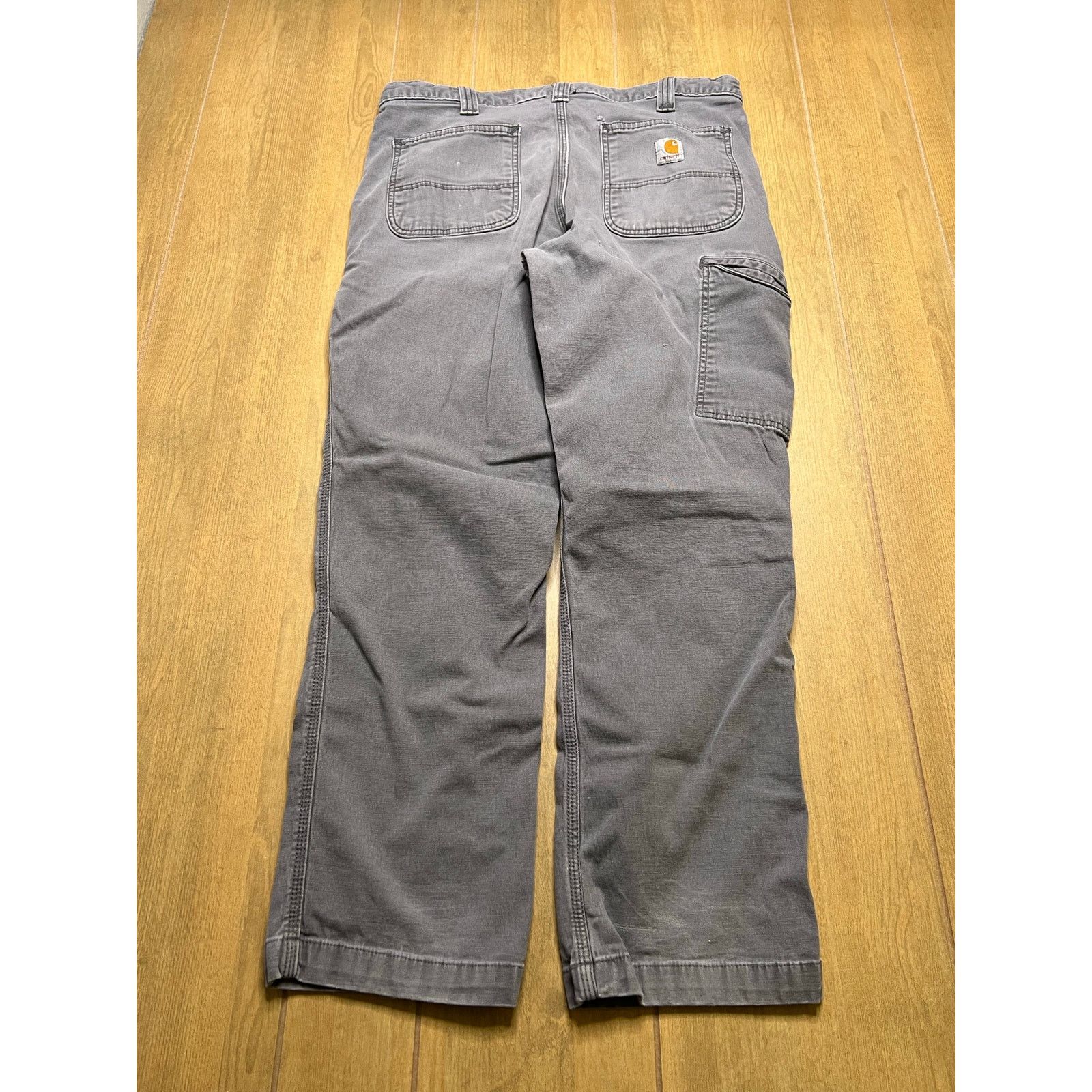 Carhartt Carhartt Distress Carpenter Relaxed Gray Men Sz 36x30 Pants Size US 36 / EU 52 - 2 Thumbnail